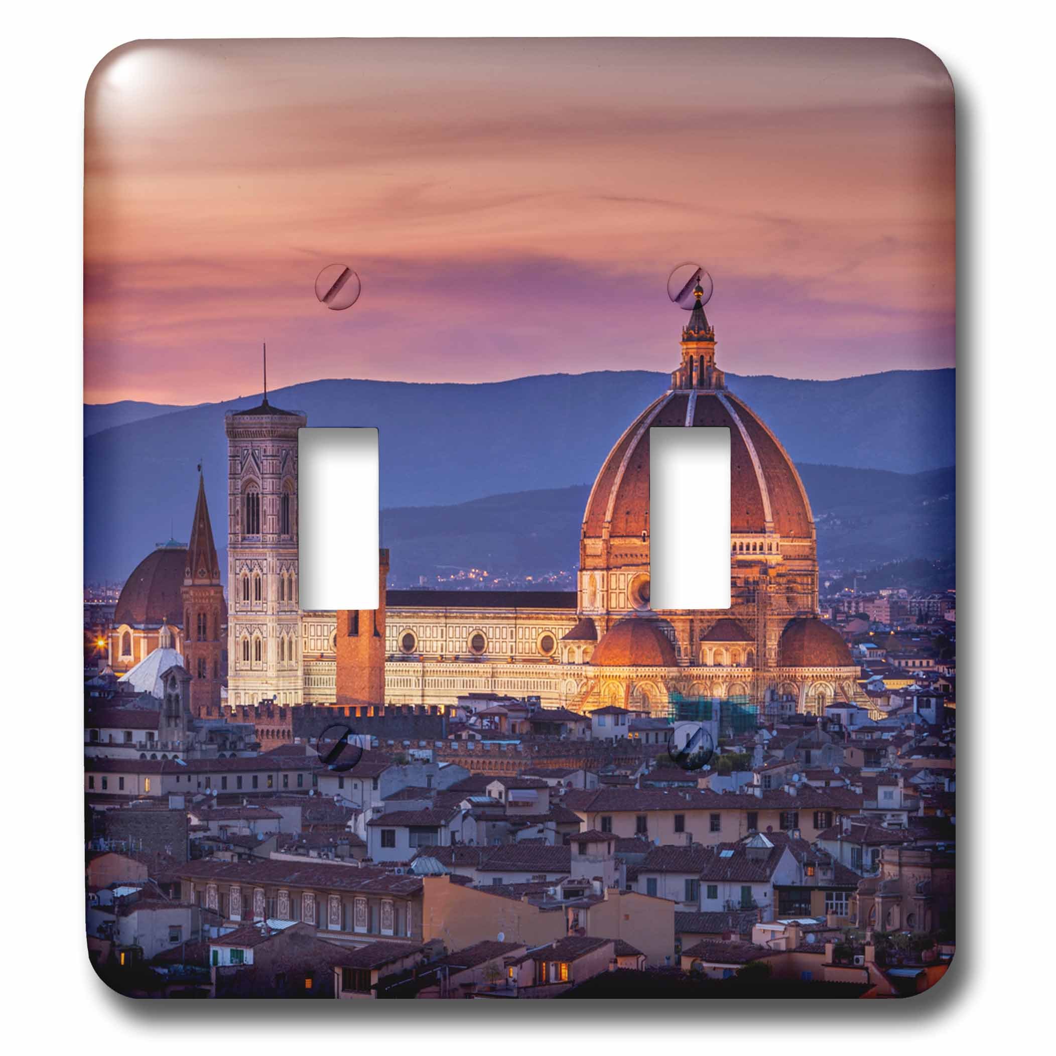 Interrupteur à bascule d'art Florence Italie lsp_209698_2 finition premium 3dRose