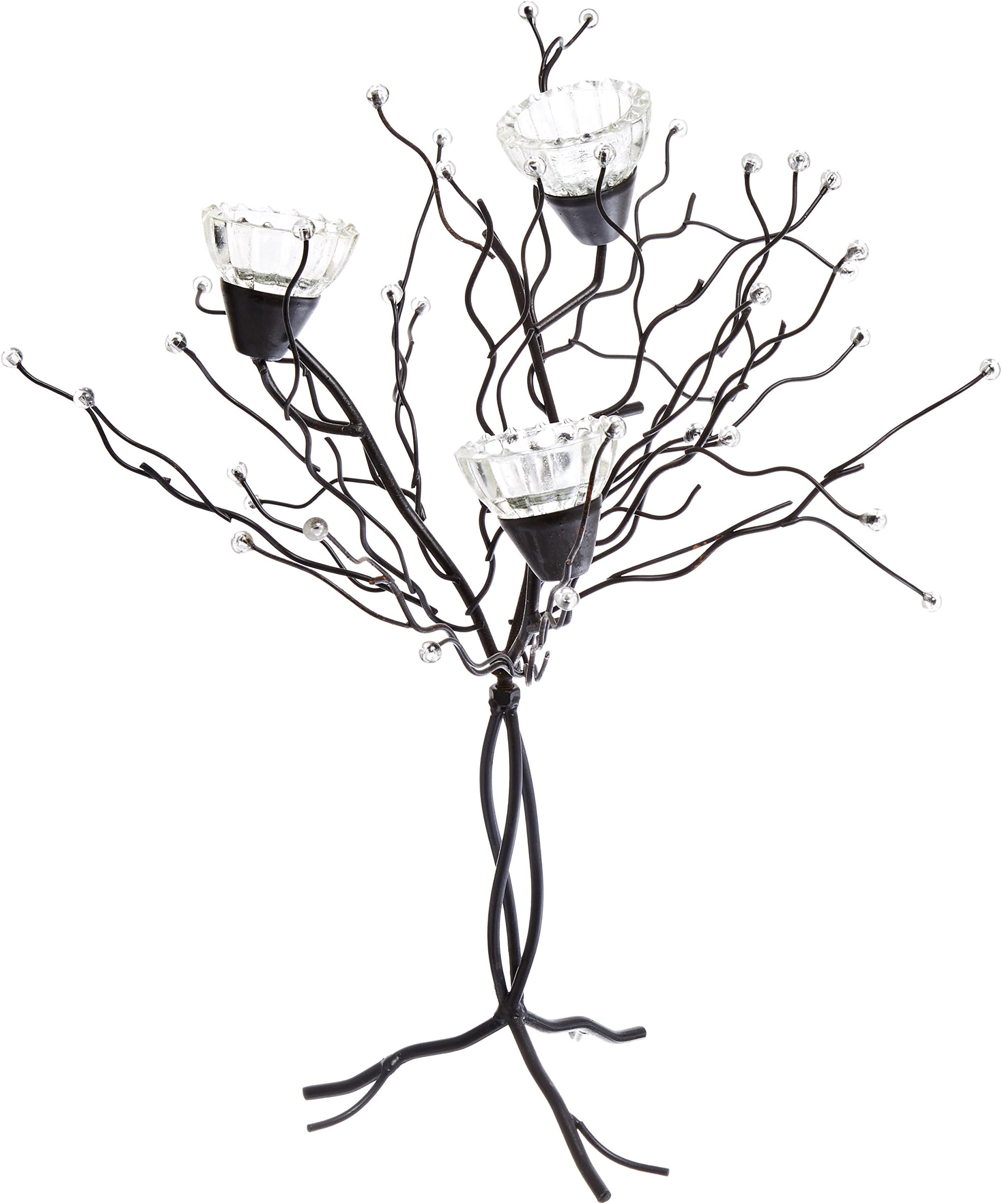 Galt International Metal Twig Candle Holder