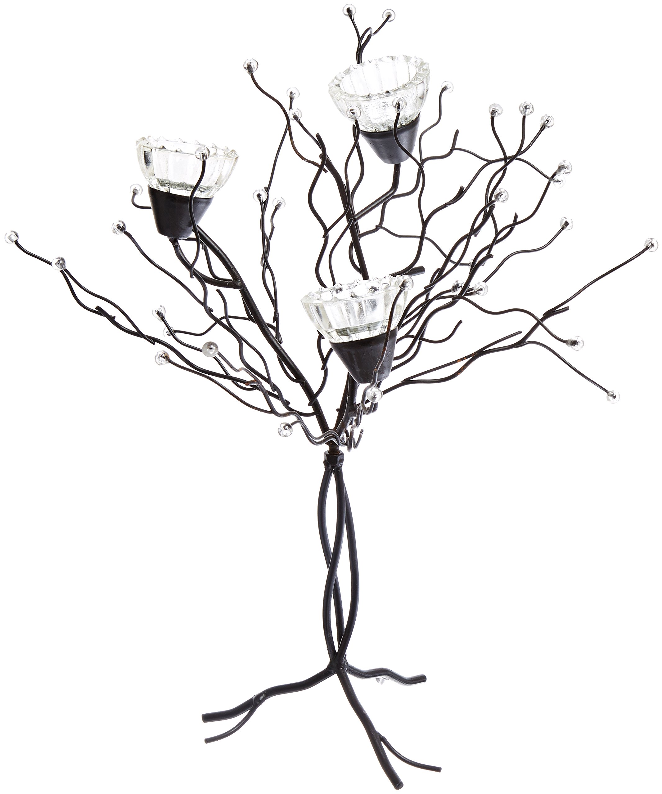 Galt International Metal Twig Candle Holder