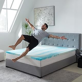 Full Mattress Topper 2 Inch Memory Foam Mattress Topper...