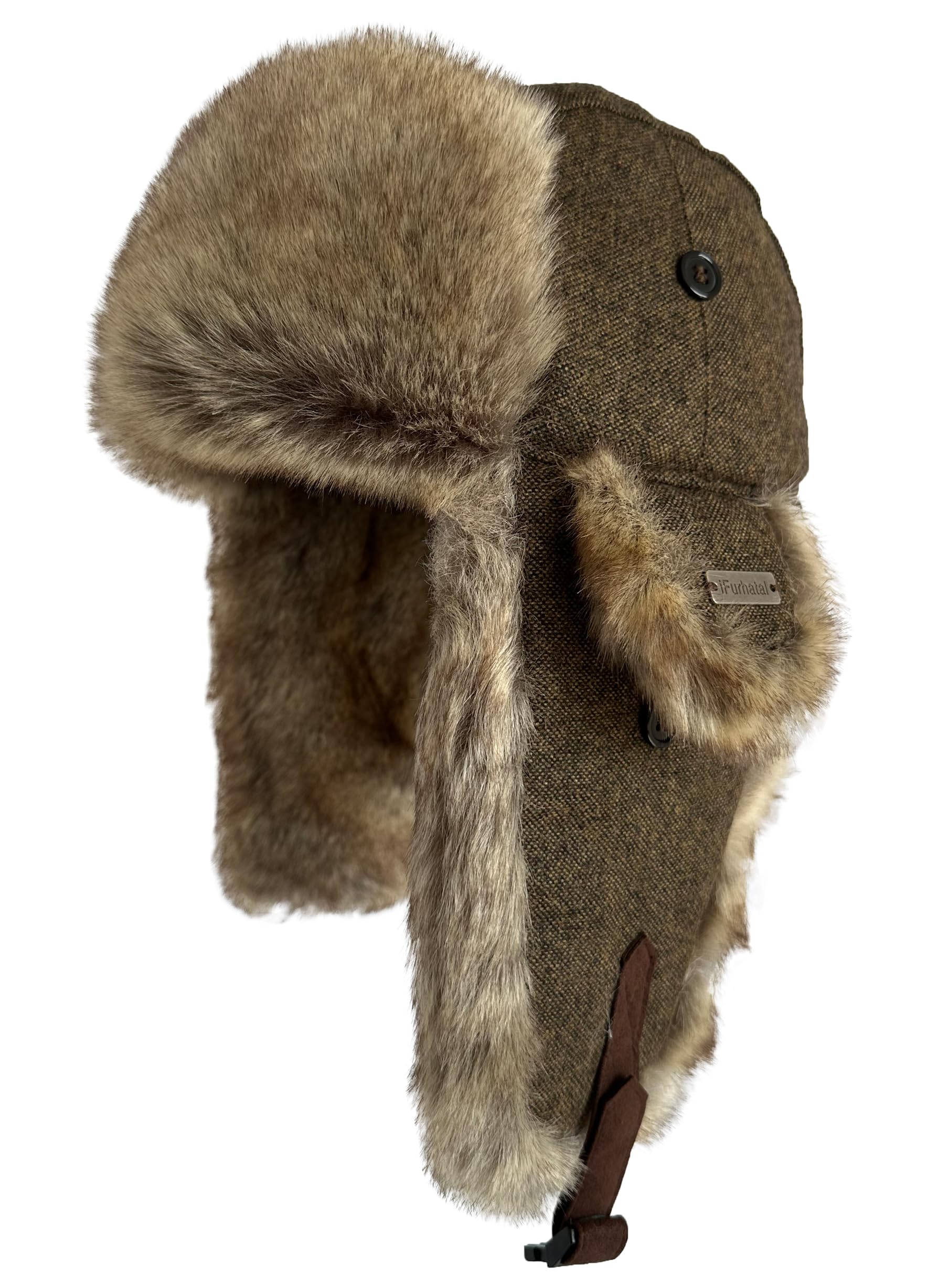 Winter Trapper Hat for Men Women Russian Faux Fur Winter Hat Ushanka Hat Men Aviator Hat