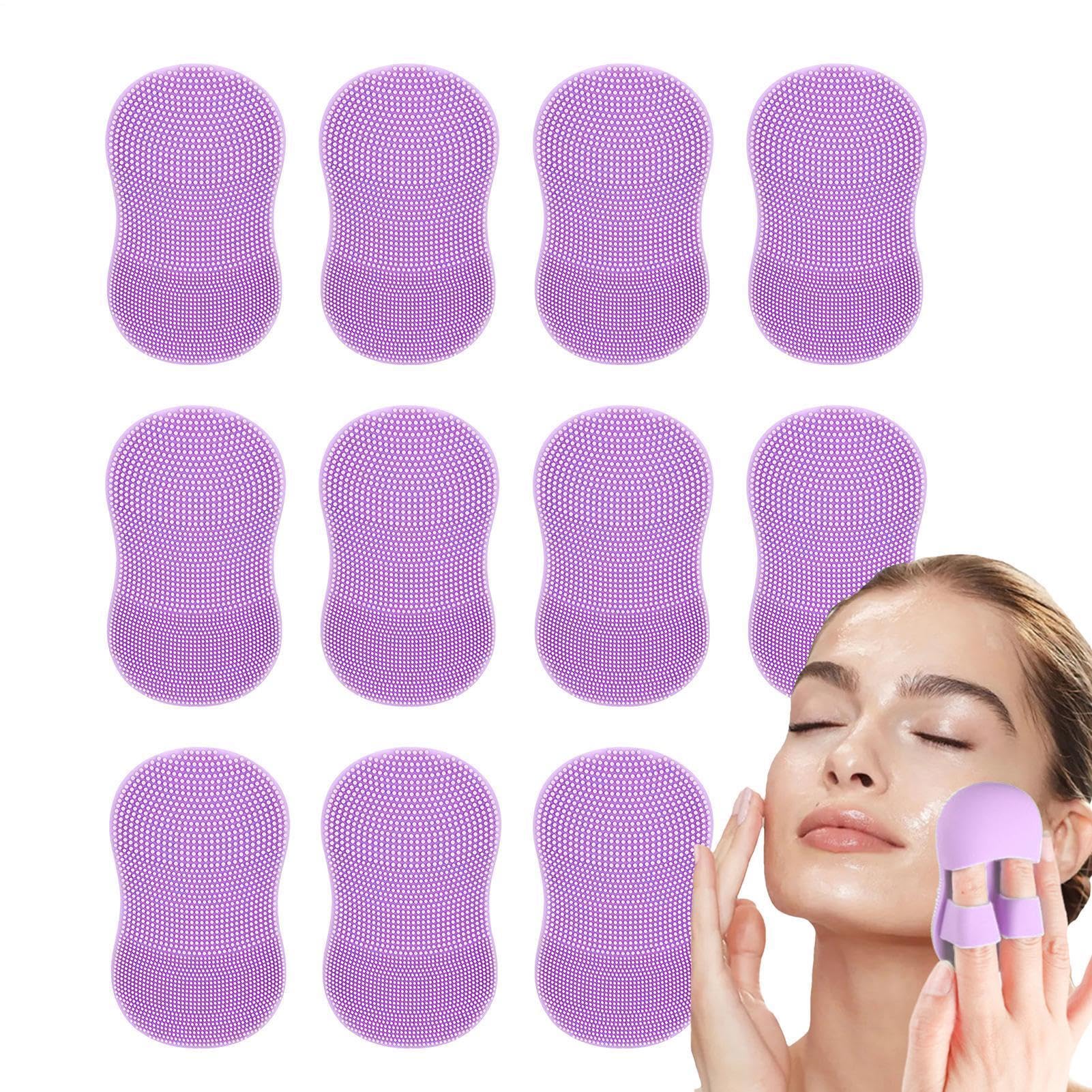 Kleine Gesichts-Peeling-Bürste, weiche Borsten, manuelle Reinigung, Massage