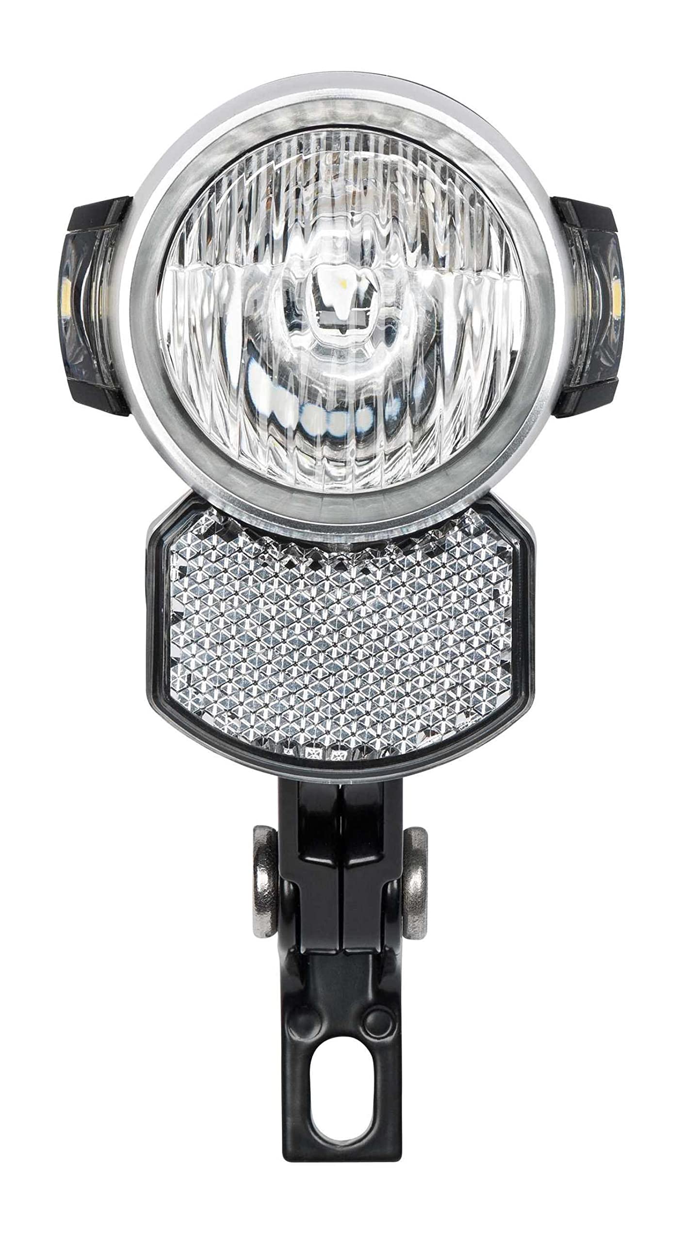 AXA Blueline 50 E-Bike 6-12V – LED Fahrradlicht – 50 Lux – 70 m Sichtweite – StVZO zugelassen