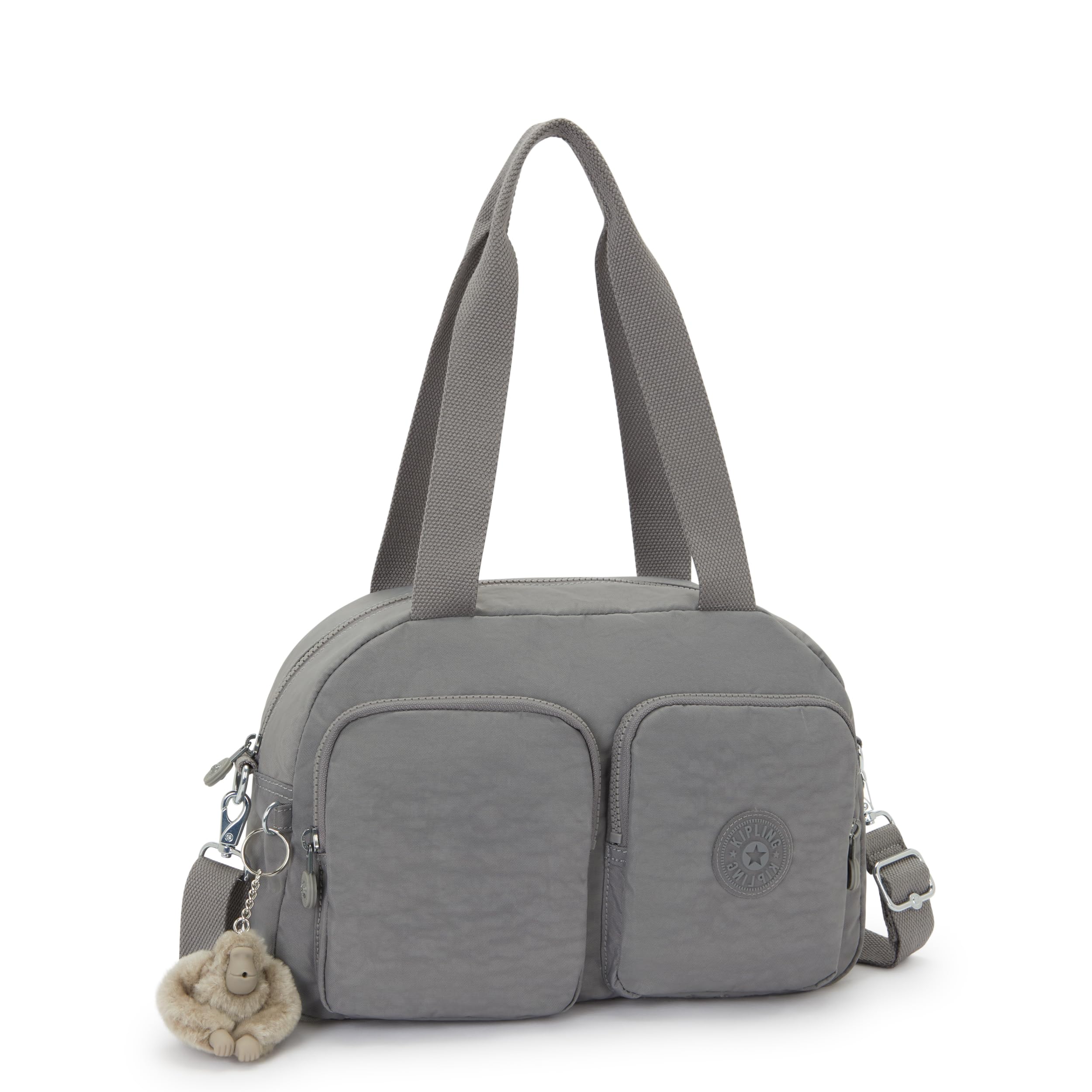 Kipling COOL DEFEA Średni Torebka na Ramię, Inviting Grey Szary