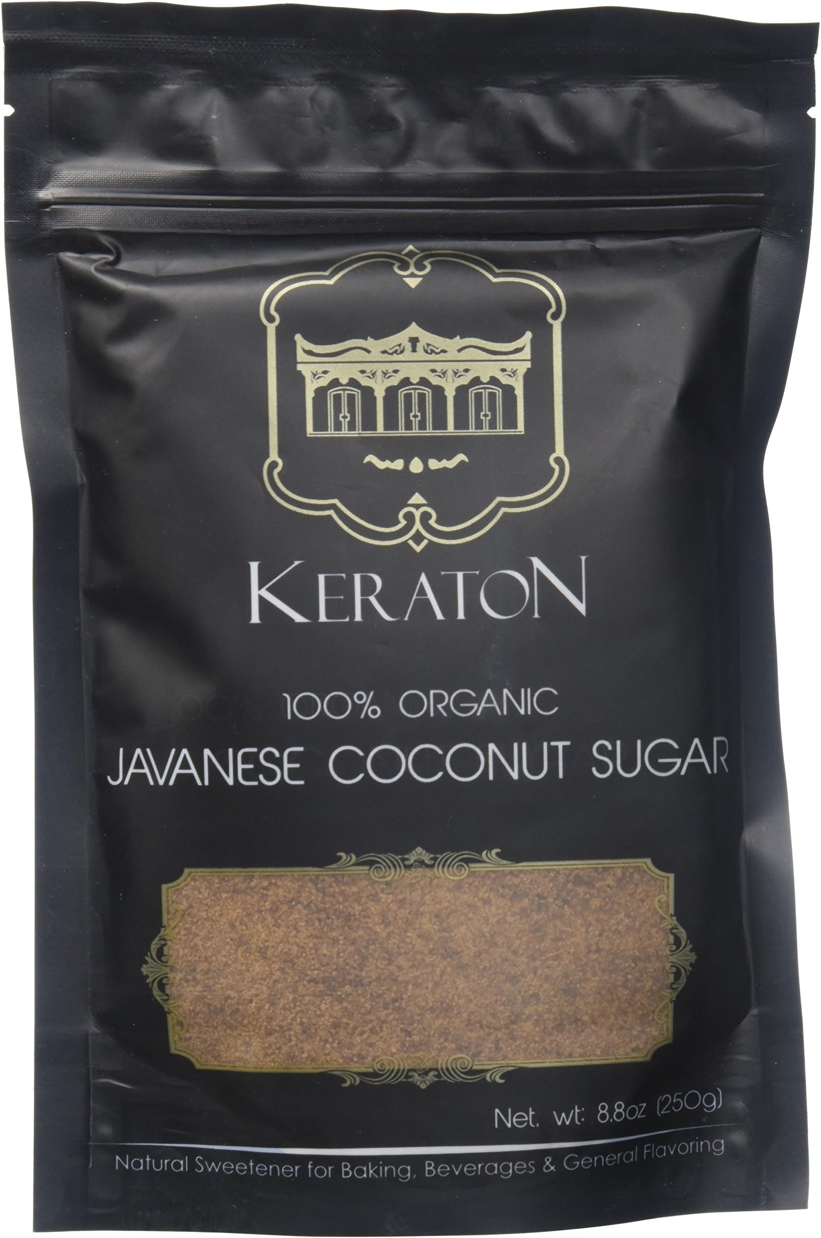 Keraton Organic Coconut Sugar 8.8oz, Pack of 3