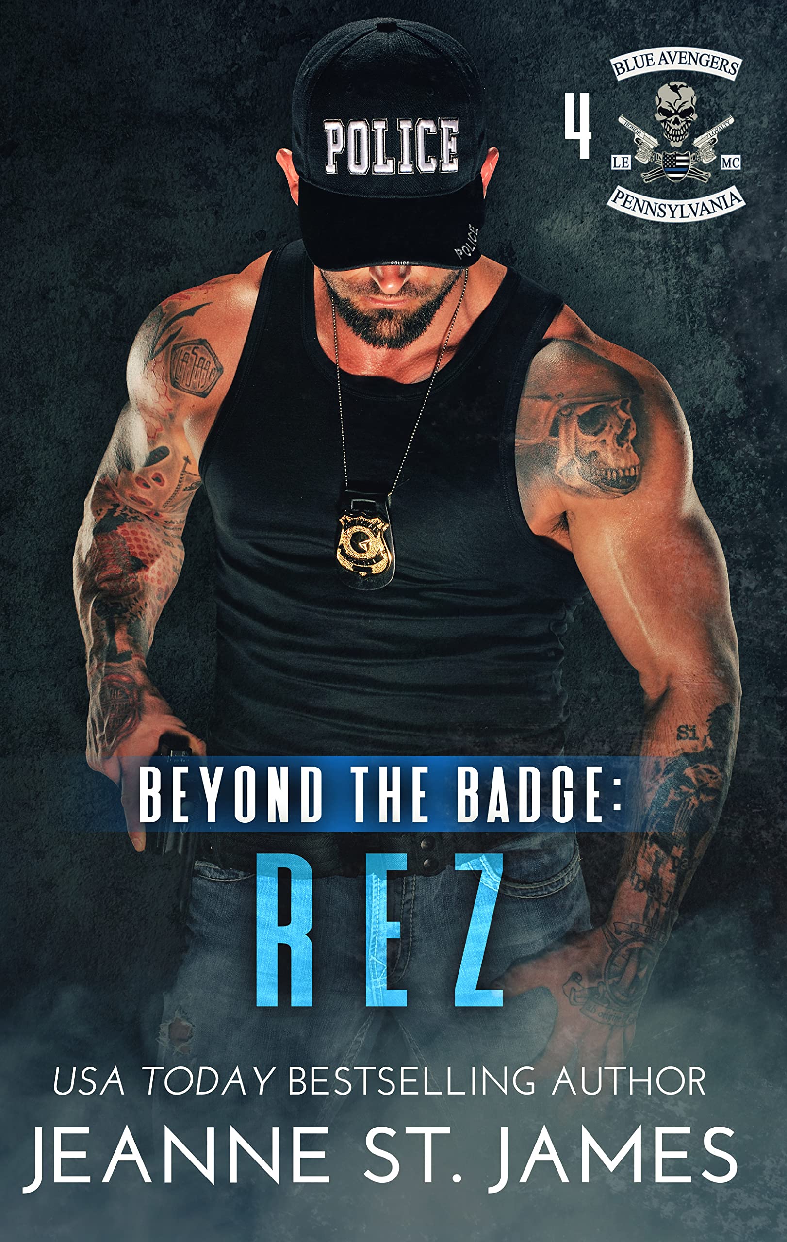 Beyond the Badge: Rez (Blue Avengers MC Book 4)