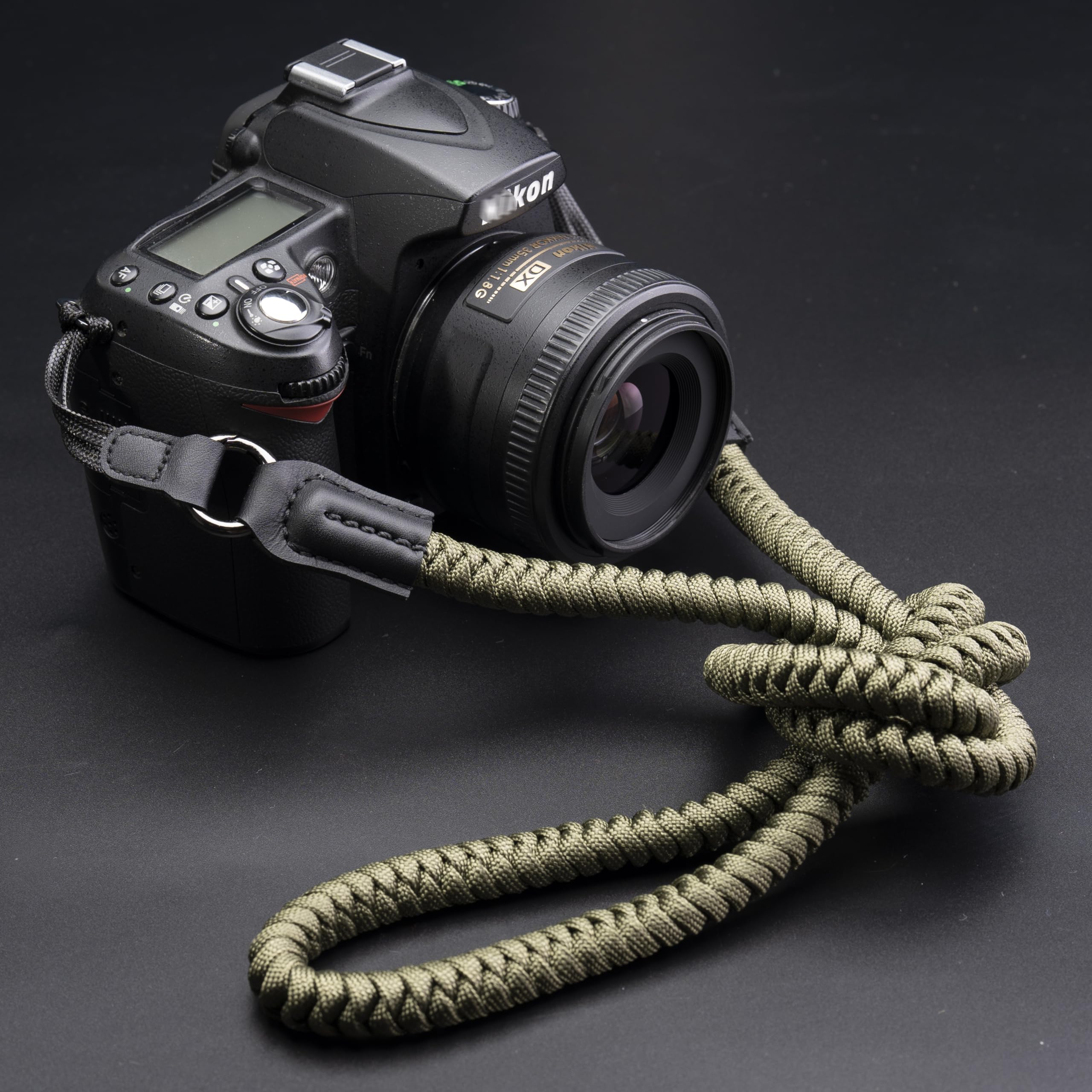 VKO Cinghia per fotocamera in corda Paracord a sgancio rapido