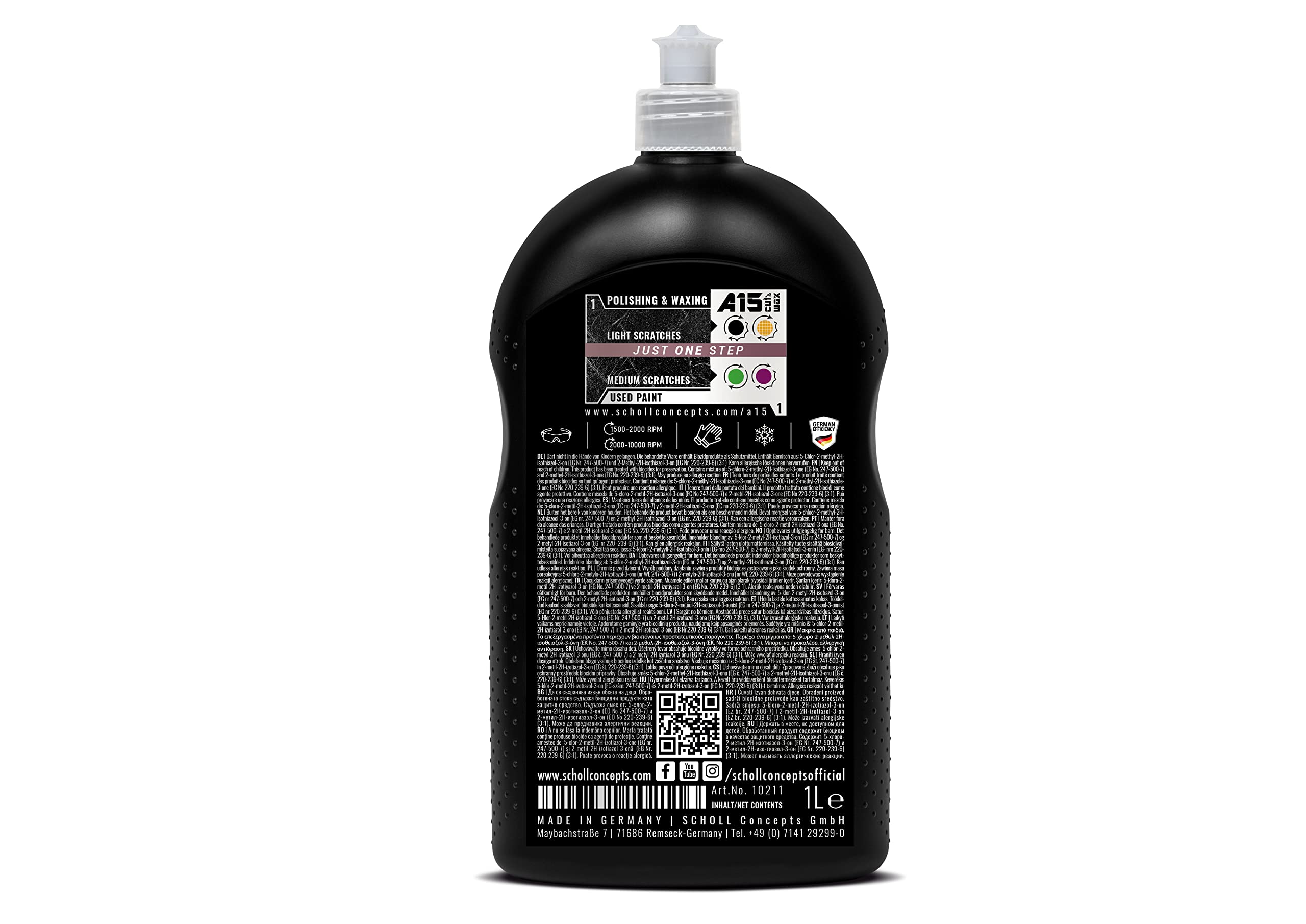 Scholl Conceptos A15 + - Pintura abrillantadora, 1 litro
