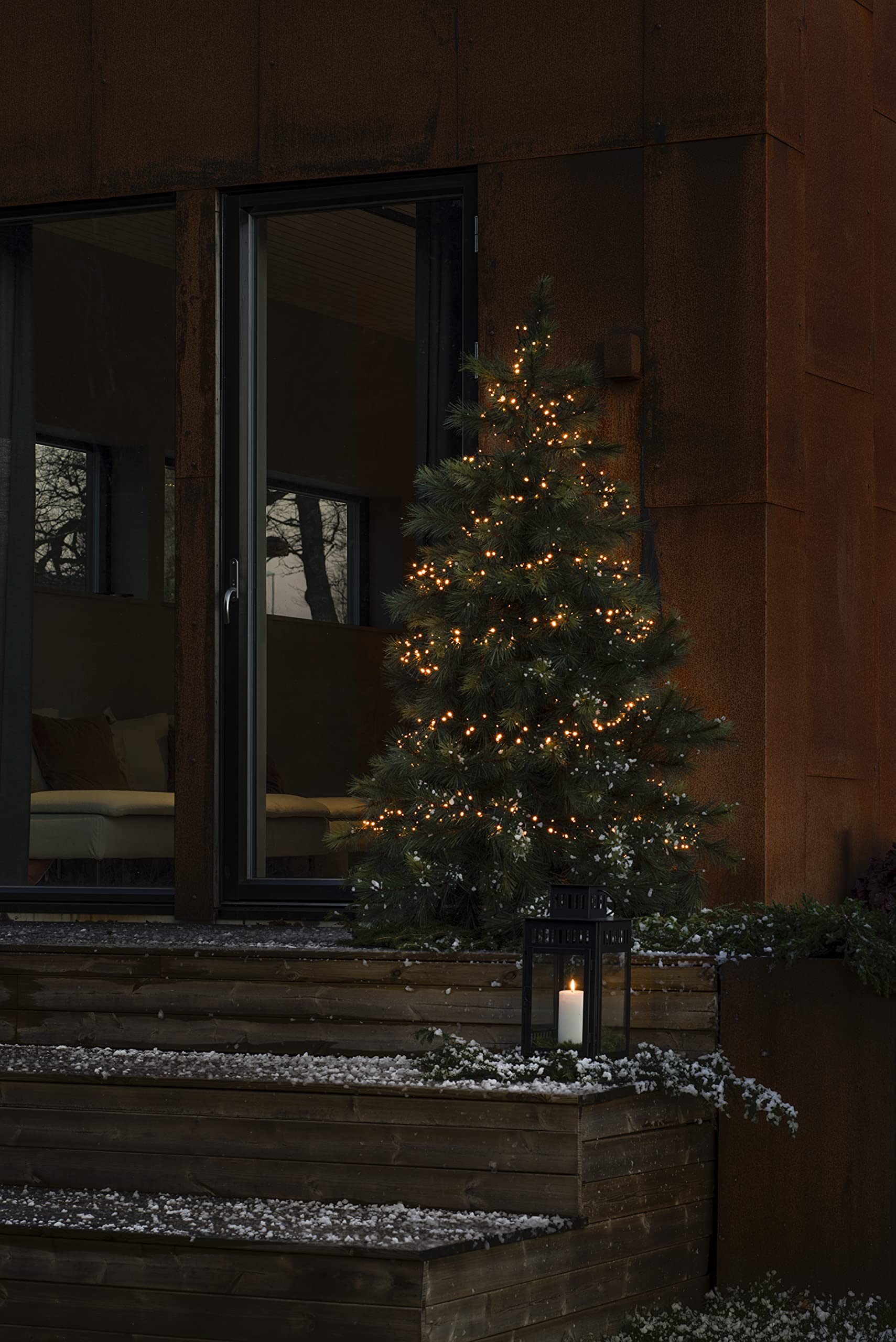 Konstsmide LED Fairy Lights for Indoor and Outdoor Use - Mains Powered Christmas Decorations - 800 String Lights - Plug-in - Image 3