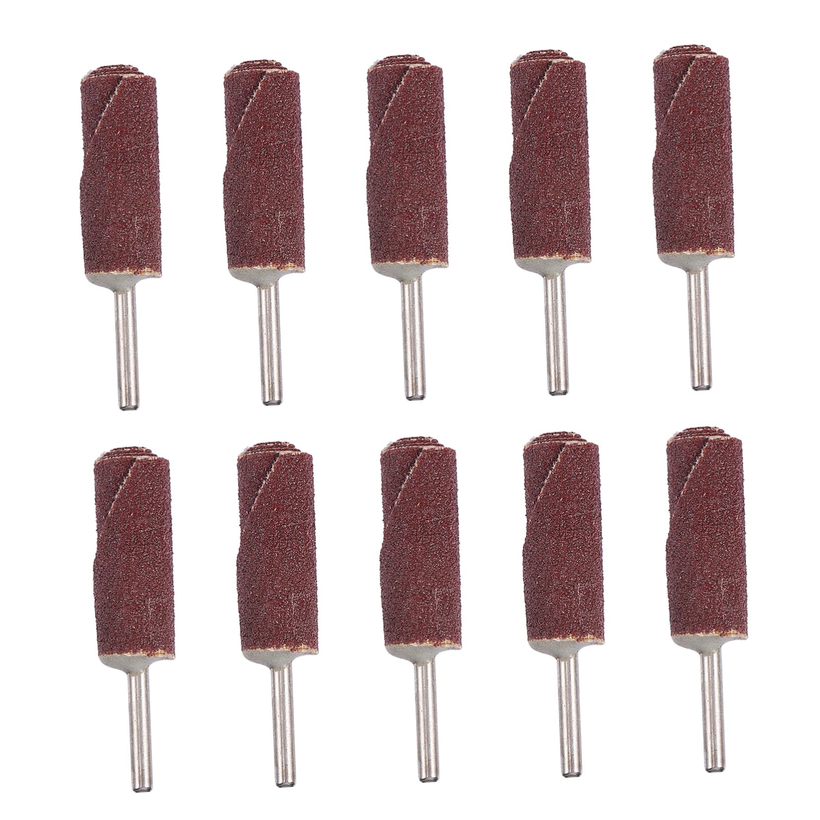 Uonlytech 10pcs Sandpaper Discs Flap Wheel Grinder Discs for Flap Sander Sandpaper Rod Grinder