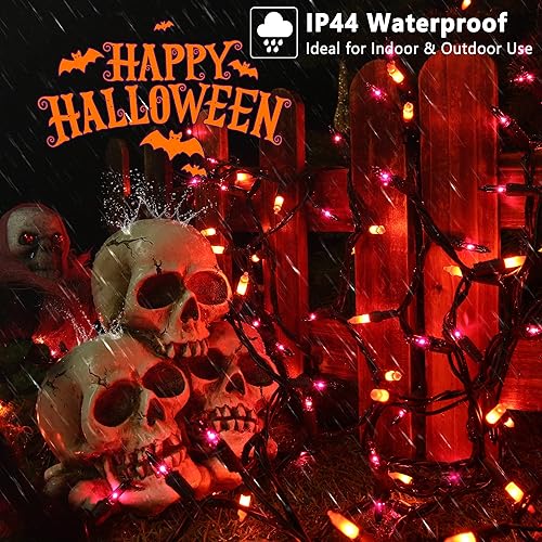 Miniatura 3 de BRIZLED - 100 unidades de luces de cadena para Halloween