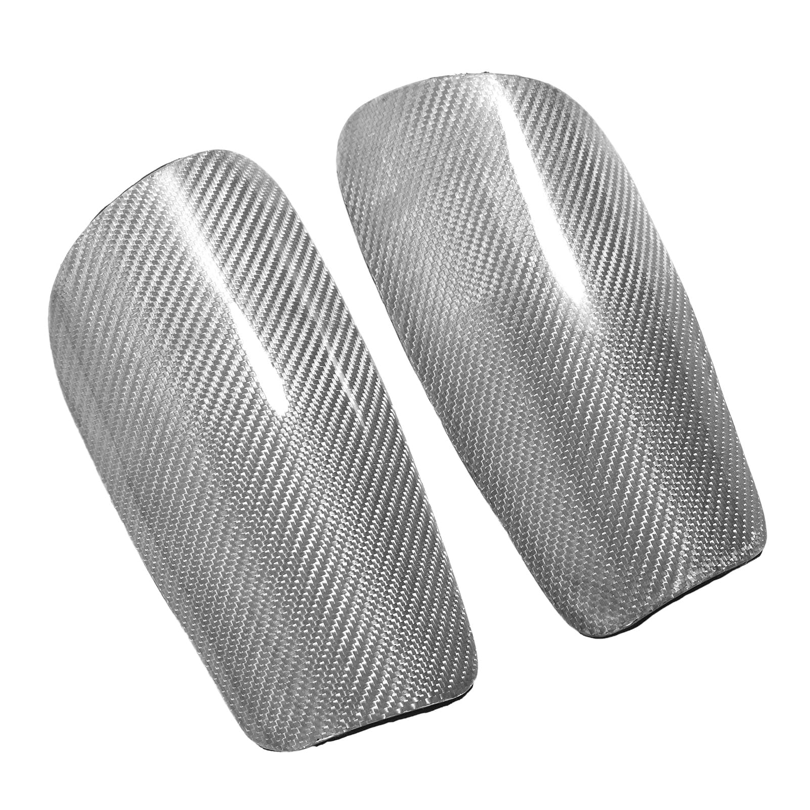 Tbest Parastinchi in Fibra di Carbonio per Bambini Leggeri, Calcio | Ergonomic anti-impact design, includes storage bag, suitable for football games and training