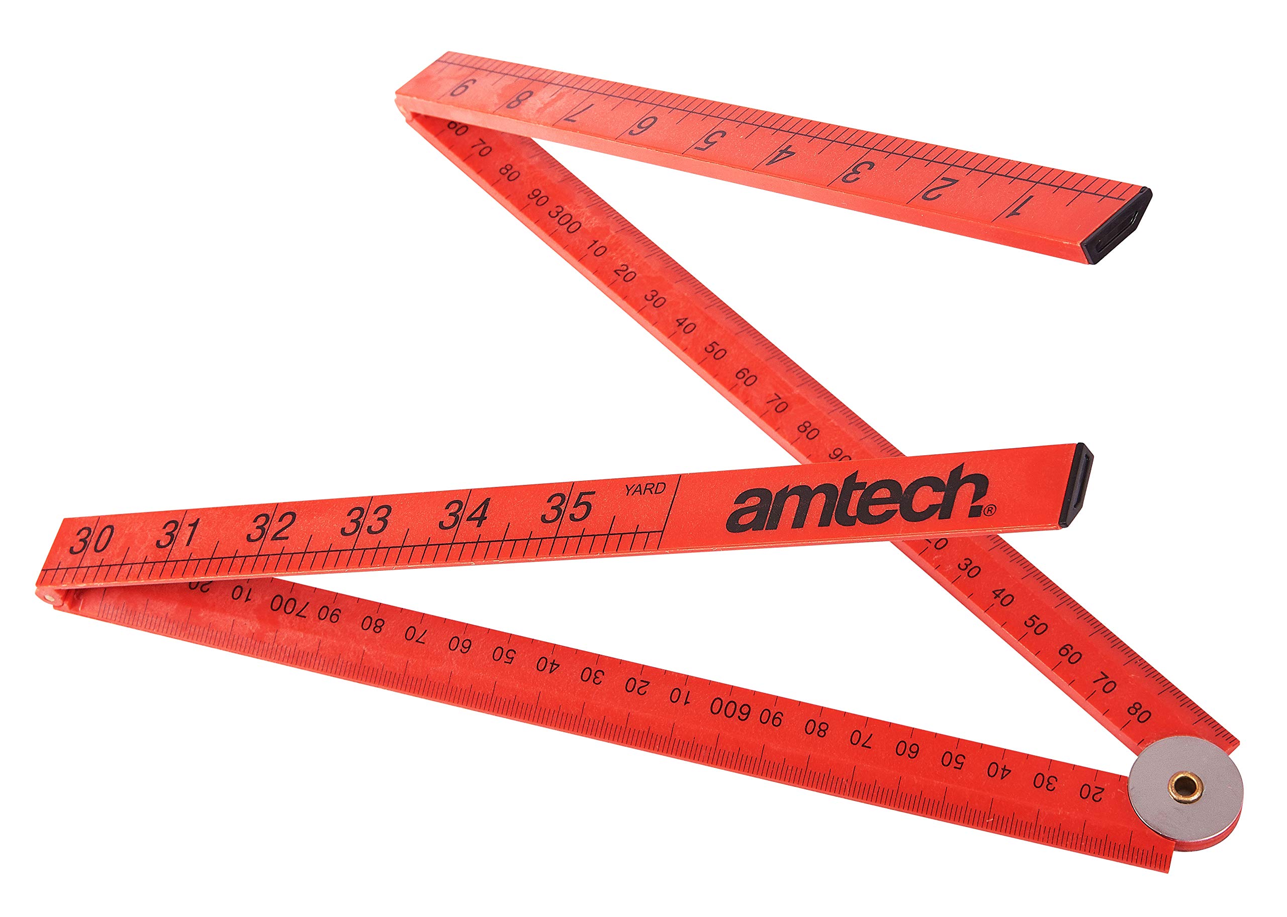 Amtech P5185 100cm Folding plastic rule