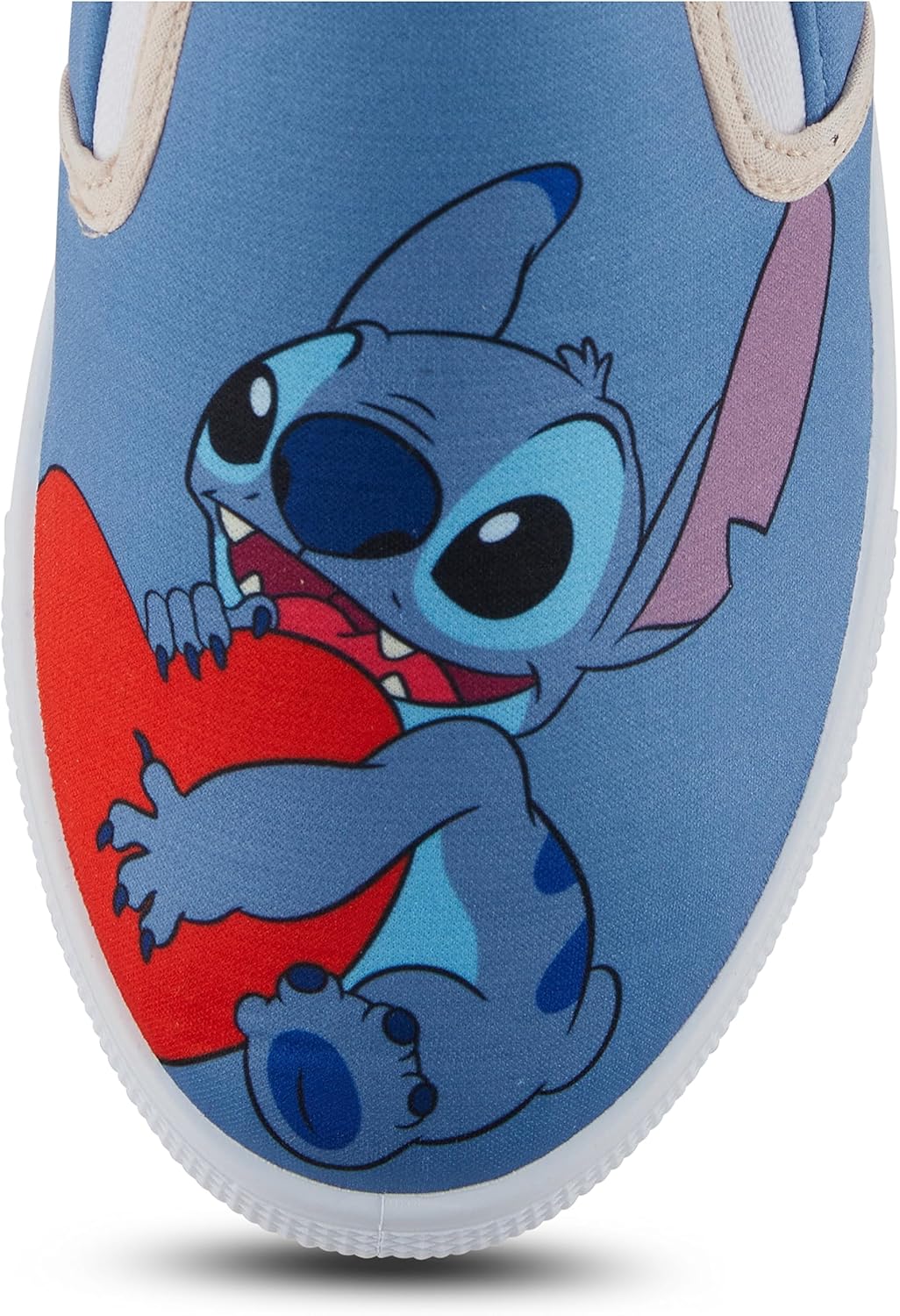 Disney Ladies Lilo and Stitch Shoes - Ladies Classic Lilo and Stitch Slip On Sneakers Lilo and Stitch Canvas Slip On Sneakers - Image 5