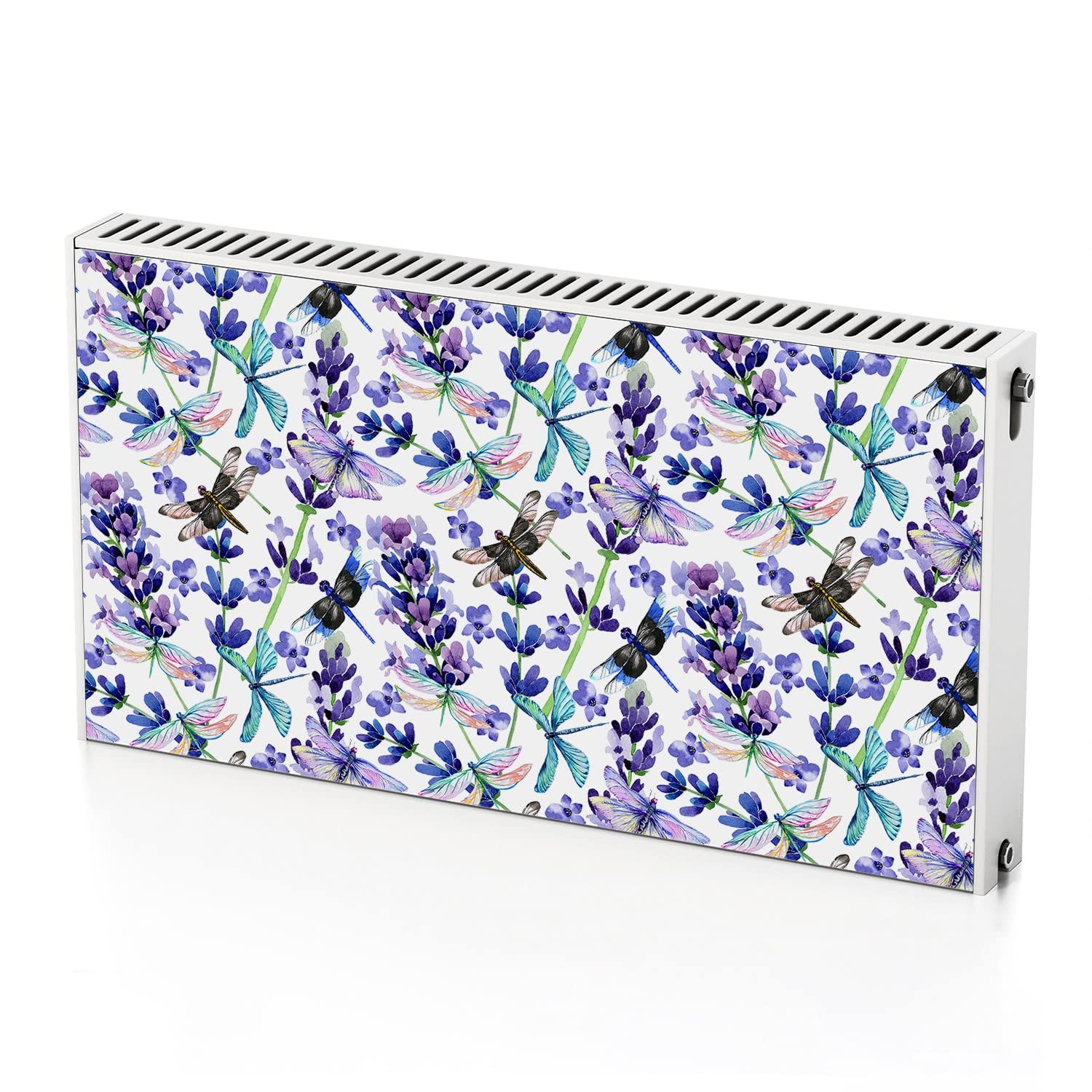 Autocollant de radiateur chauffage aimant fleurs tapis magnétique 110x60 cm Coloray