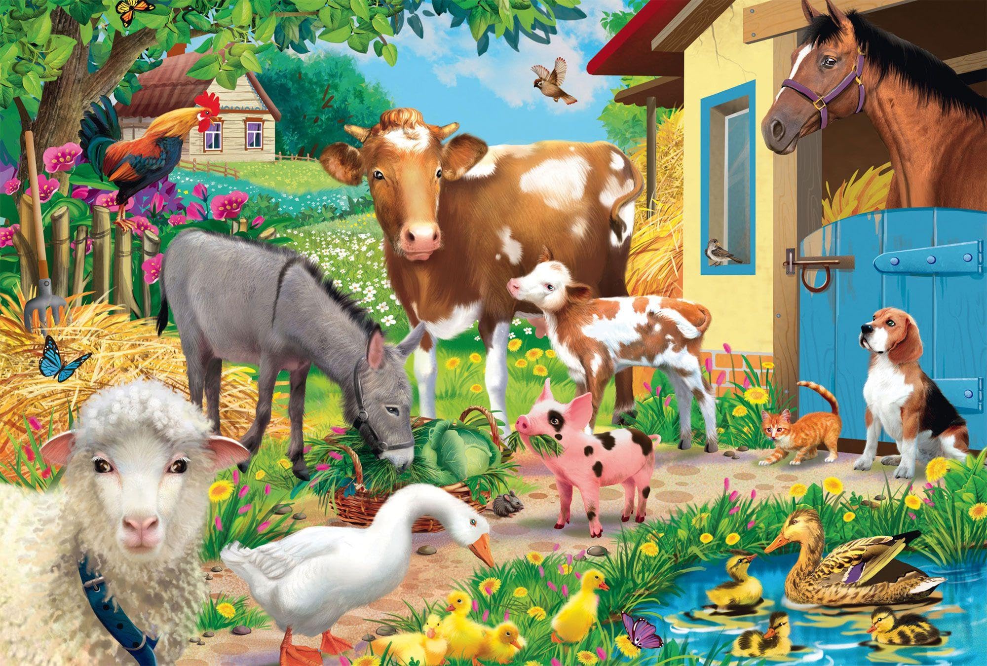 Schmidt Spiele Vita Selvaggia Nelle Sarvanne 60 Parti  Inclusa Figura 60 Pezzi Puzzle 37549275
