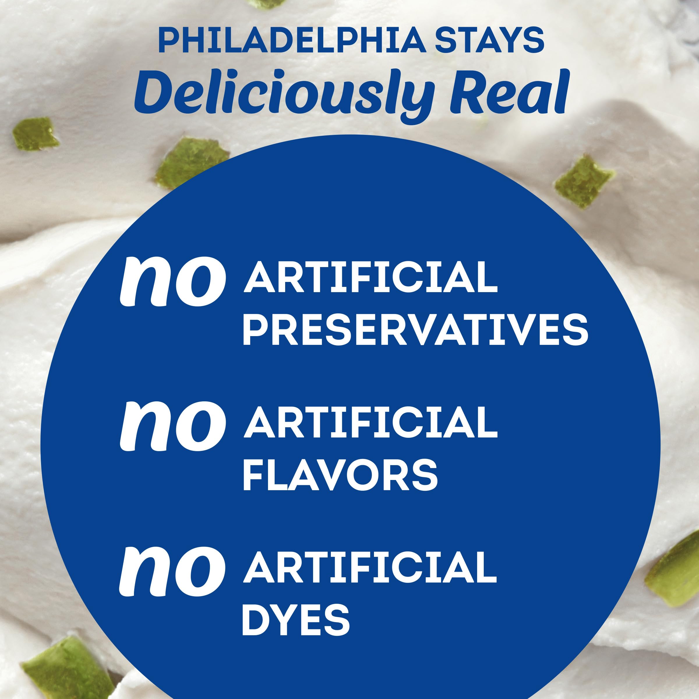 Philadelphia Flavored Cream Cheese Spread 1 Tub for Smooth Spreadable Mornings Spicy Jalapeno No Artificial Preservatives Flavors or — view 3