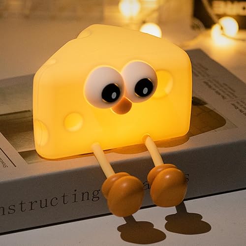 Luces nocturnas Cheese Kids, temporizador recargable y lámpara Kawaii para habitación de niños, bonita luz nocturna de bebé  Cosas divertidasregalos disponible en Yaxa Peru