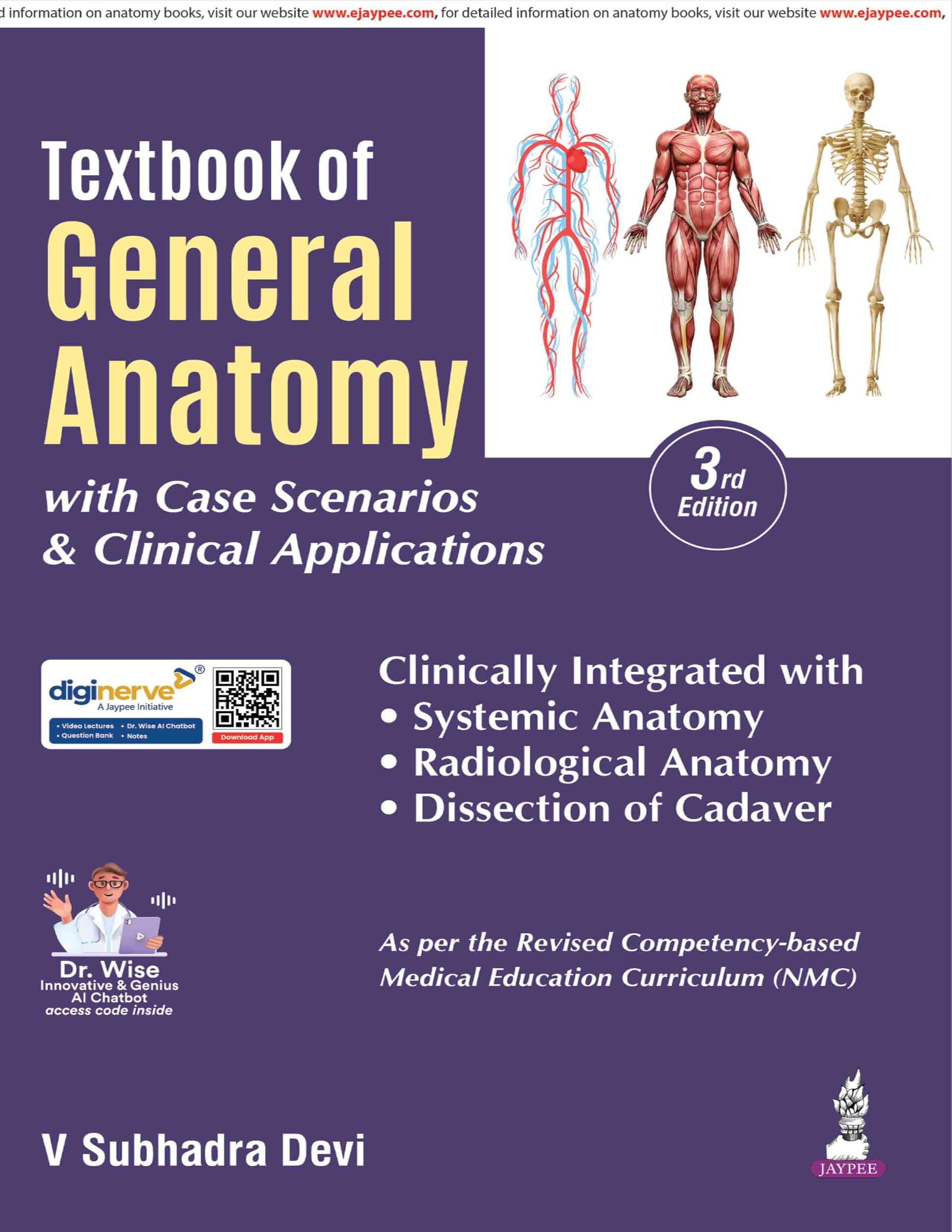 Buy Textbook of General Anatomy with Case Scenarios & Clinical