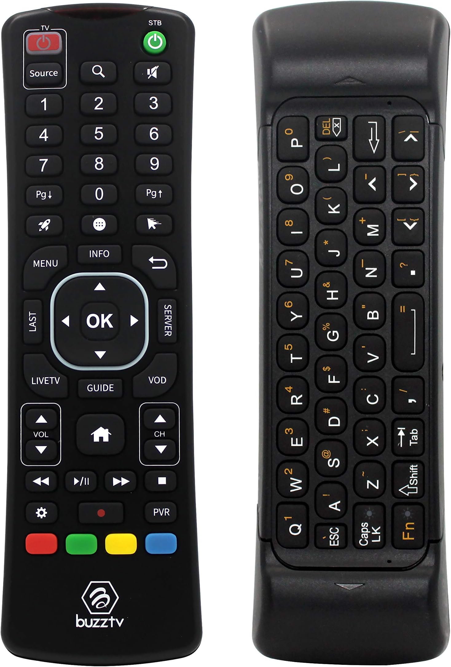 BuzzTV ARQ-100 Wireless Air Mouse Keyboard Remote for Buzz TV IPTV Android