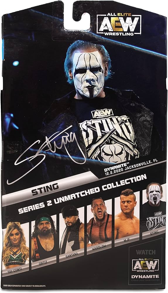 Amazon | オールエリートレスリング - 6インチ スティングフィギュア Amazon | オールエリートレスリング - 6インチ スティングフィギュア