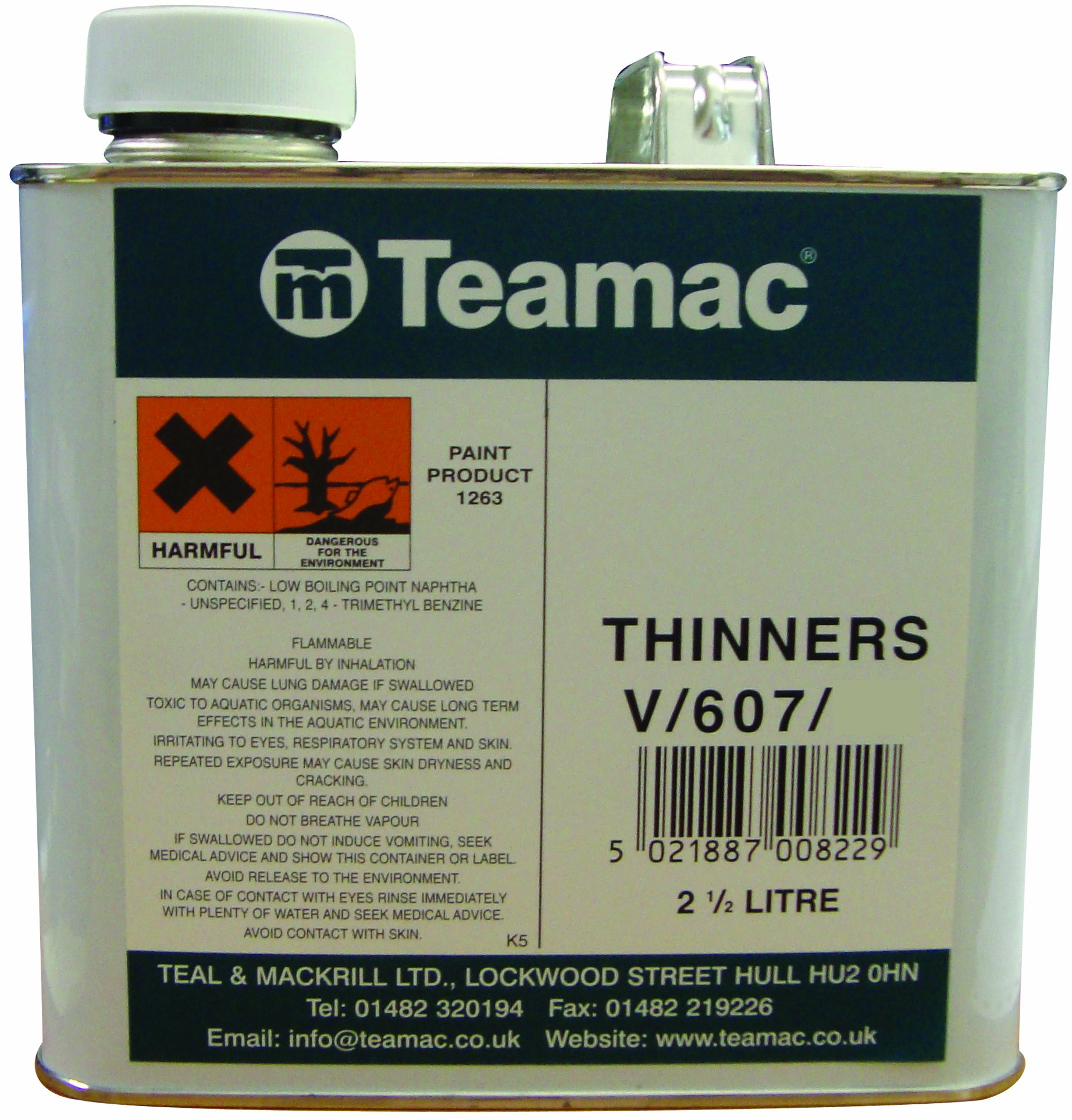 teamacThinners 14 V/607/14 2.5 Litre