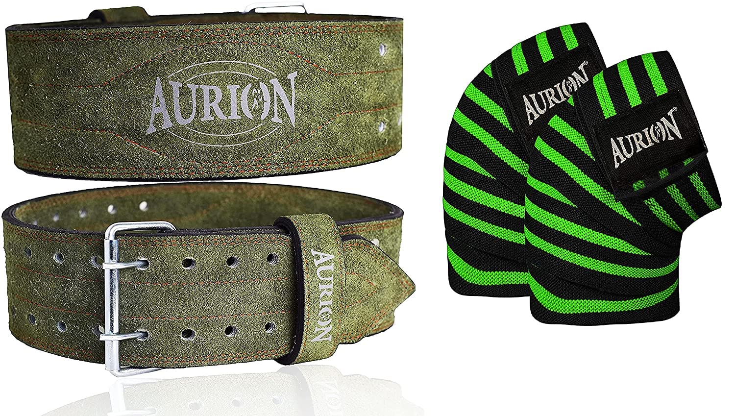 See full amazon price history chart for Aurion Genuine Leather Weightlifting Belt (Medium, Olive Green Color, Pack of 2) With a Pair of Knee Wraps | Weightlifting Belt for Fitness Training | Power Lifting for Men and Women | Deadlift Aurion Genuine Leather Weightlifting Belt (Medium, Olive Green Color, Pack of 2) With a Pair of Knee Wraps | Weightlifting Belt for Fitness Training | Power Lifting for Men and Women | Deadlift (B09DBTWN9H) Amazon Price History, Amazon Price Tracker