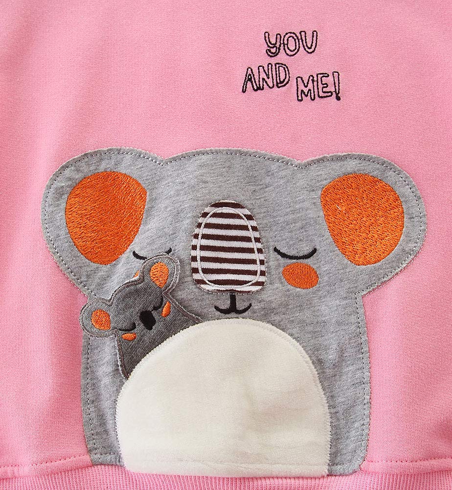TEDD Sudaderas Niña Unicornio Camiseta Manga Larga 100% Algodón Jersey sin Capucha para Nina 1-12 años — view 2