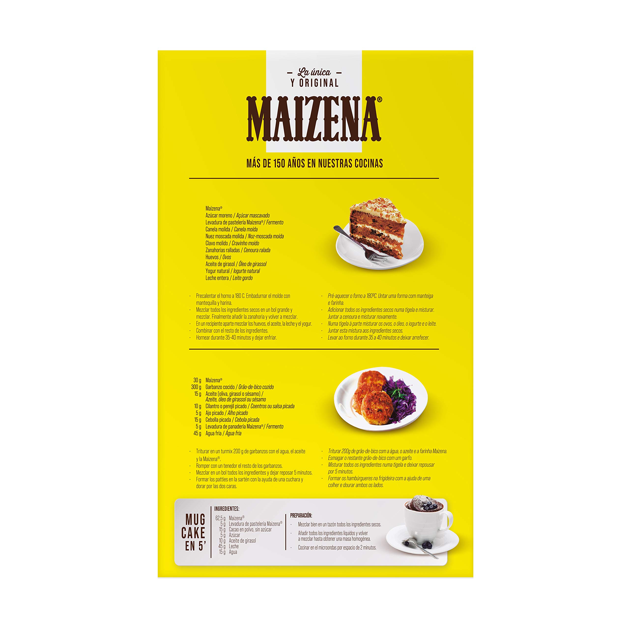Maizena - Harina Fina de Maíz, 400g