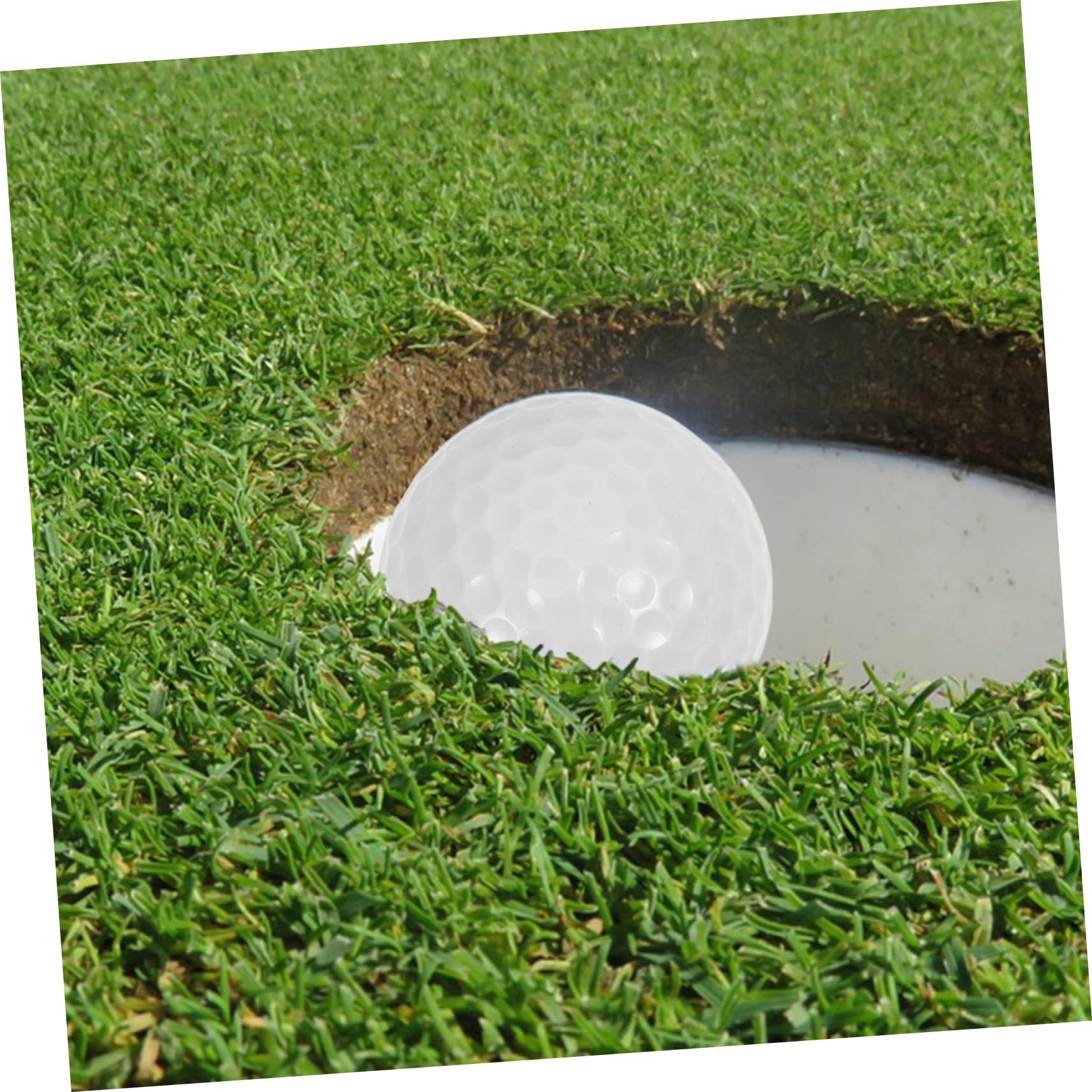 10 Piezas de Práctica de Golf de Doble Unidades Ligeras y Duraderas para Interior para Principiantes y Entrenamiento de Putting