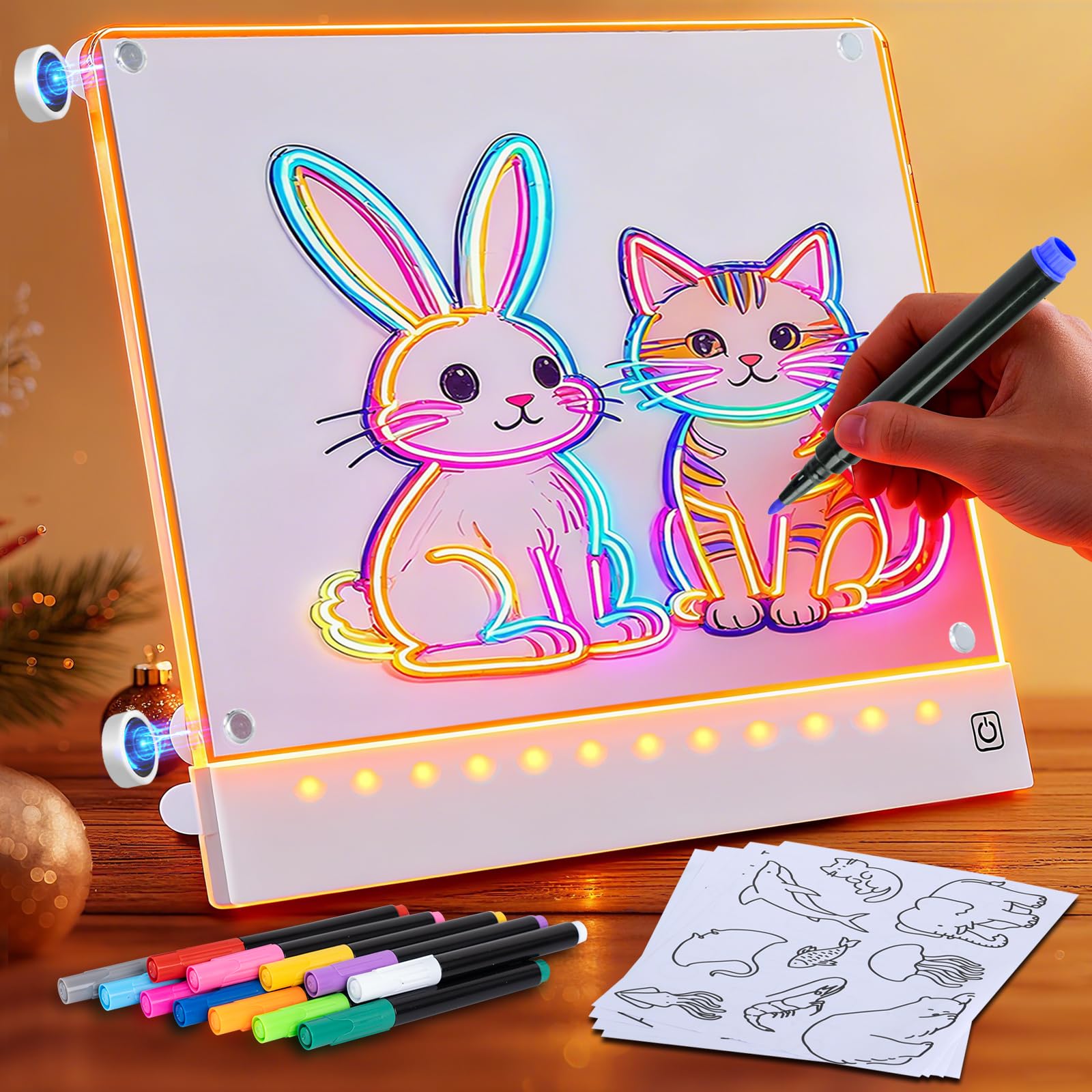 Yecuip Rechargeable LED Drawing Board