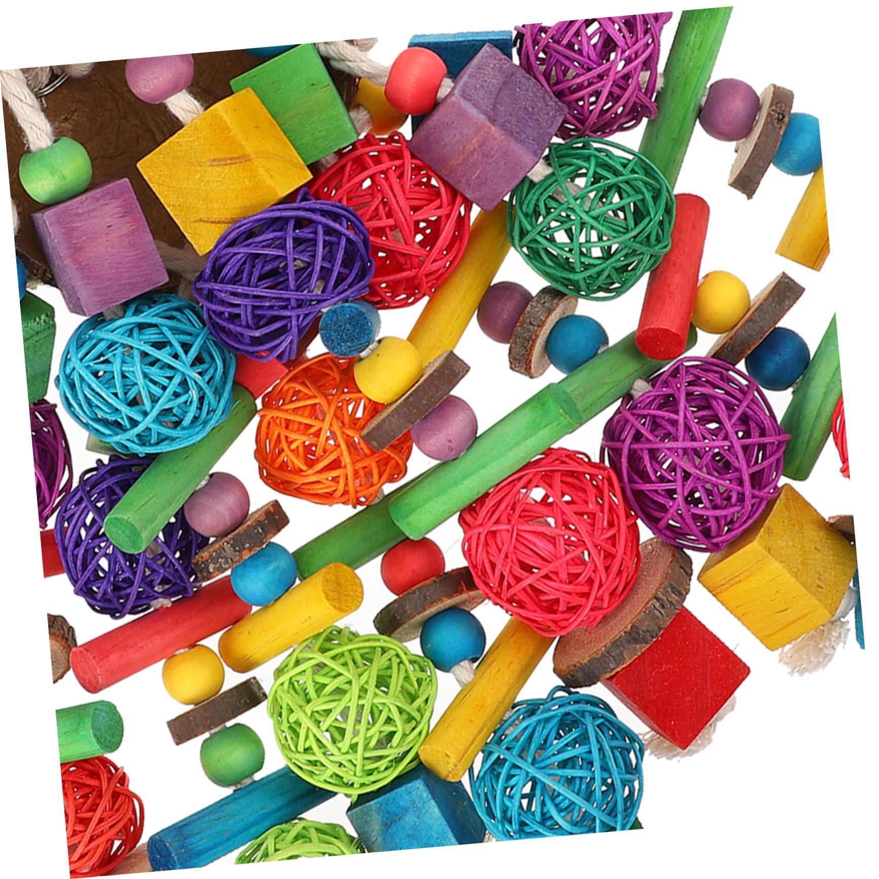 1stücke Papageien Spielzeug Kokosnuss Und Hängendes Kauspielzeug Für Vögel Für Wellensittiche Nymphensittiche Und Andere Kleine Vögel Käfig Zubehör