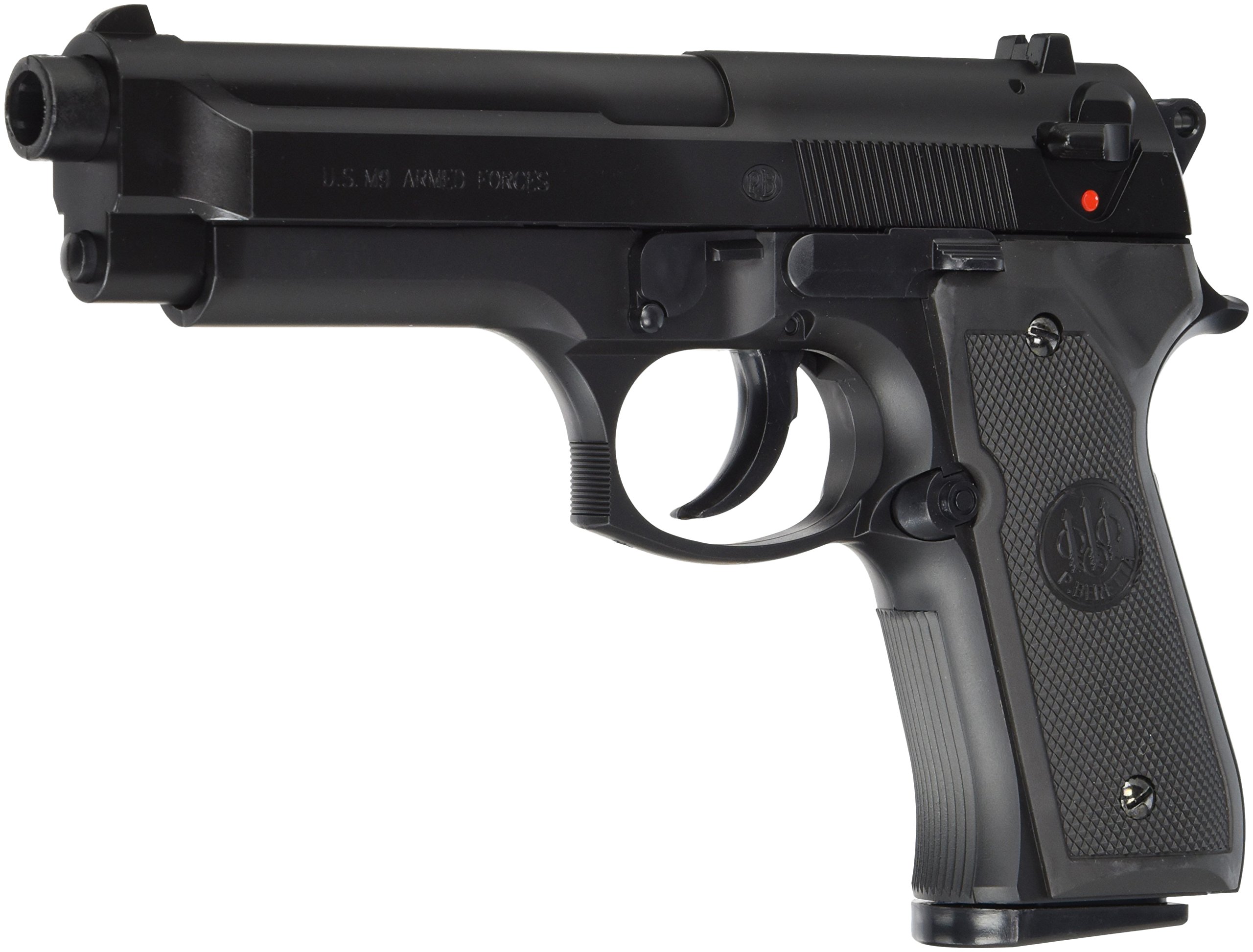Beretta Airsoft Pistole M9 World Defender, Federdruck Waffe mit 0,5 Joule, inkl. 100 x 6 mm BB Soft-Air Kugeln