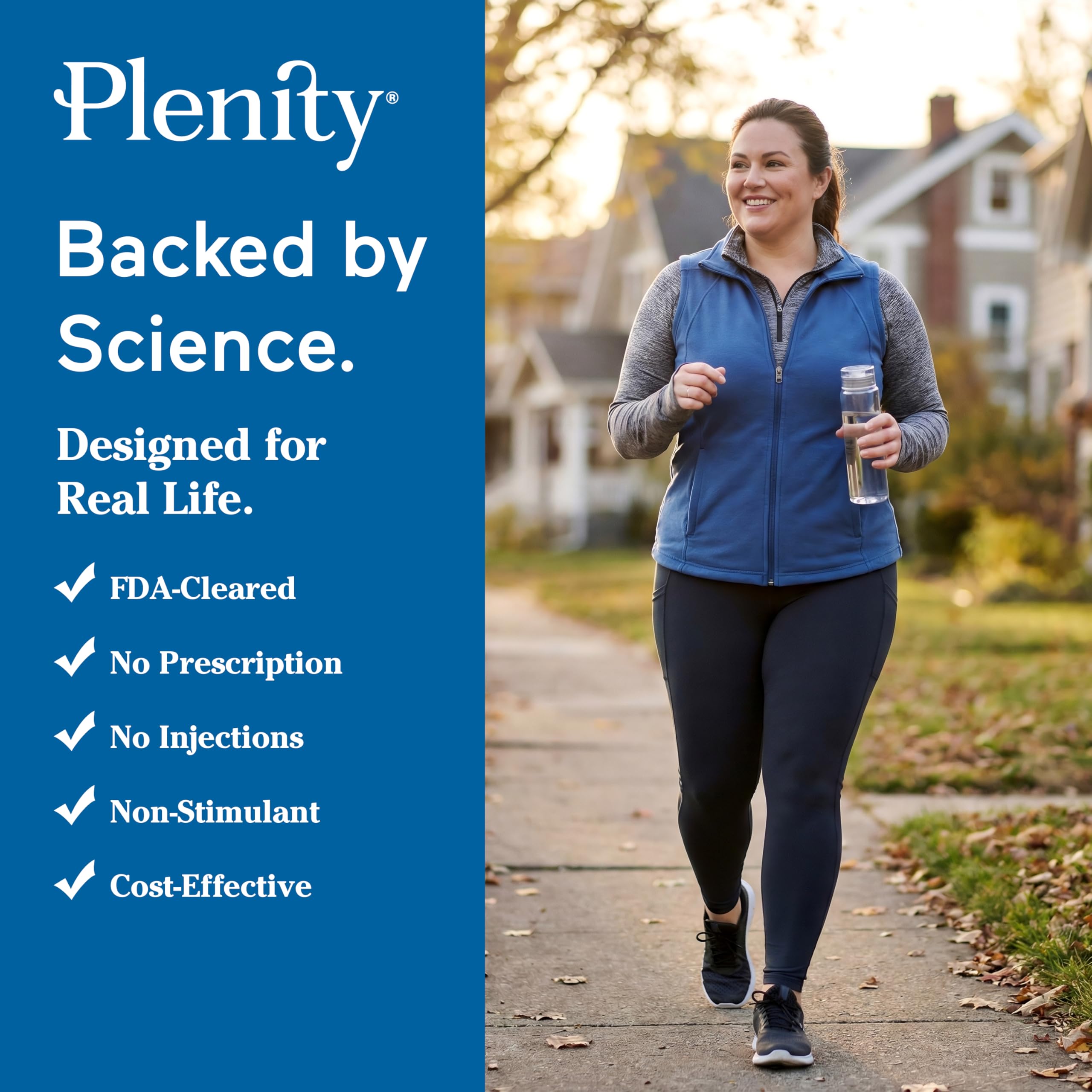 Plenity FDA-Cleared Weight Management Support Capsules – 2 Month Supply – Clinically Proven, Plant-Based Hydrogel for Feeling Fuller, Controlling Portions, and Weight Management (2-Month) — Amazon image 2