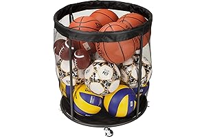 Upgraded Ball Organizer, Your Storage Solution for Stadium Balls and Outdoor Toys