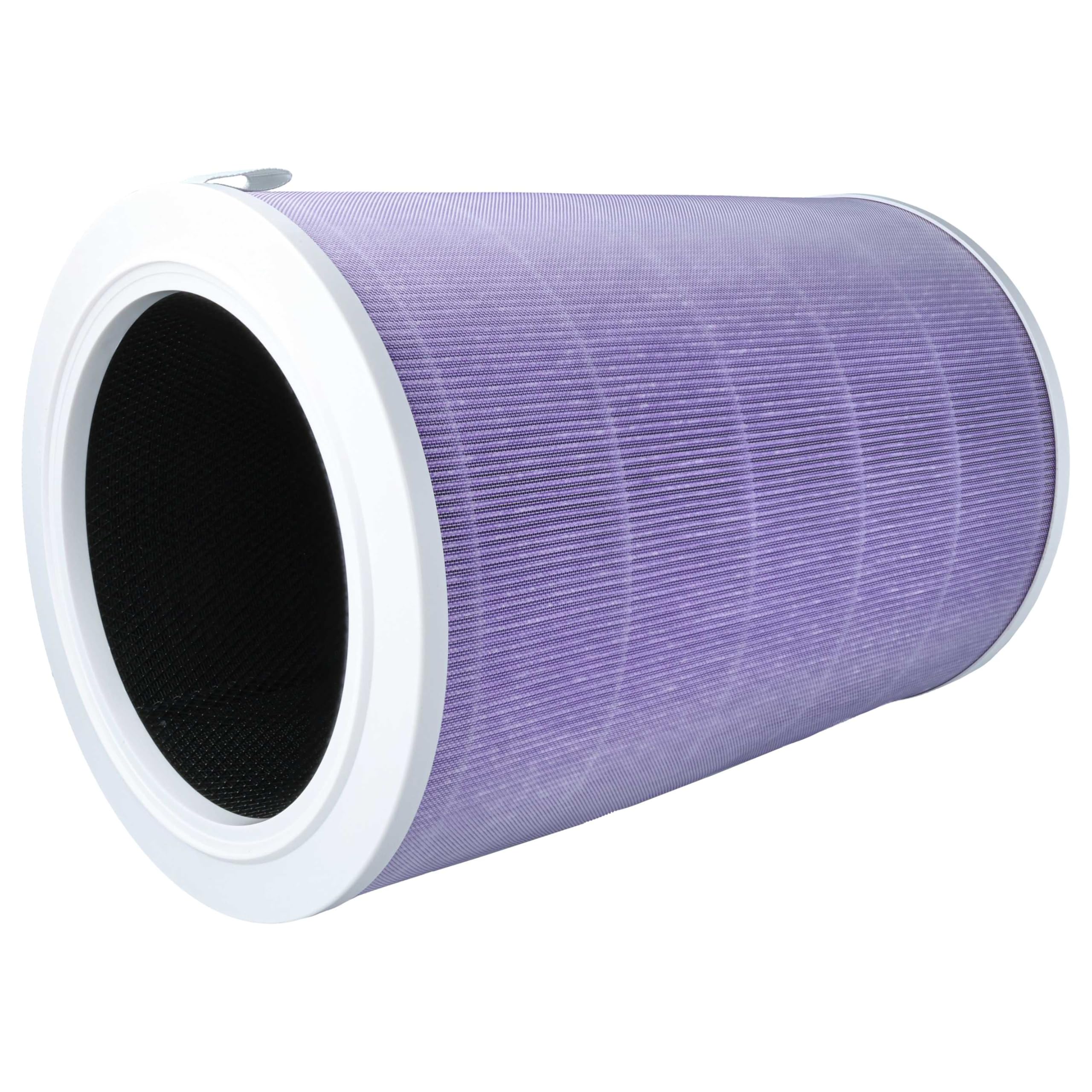 vhbw Filtr HEPA kompatybilny z oczyszczaczem powietrza Xiaomi Mi Air Purifier 3H, filtr z wbudowanym węglem aktywnym, antybakteryjny