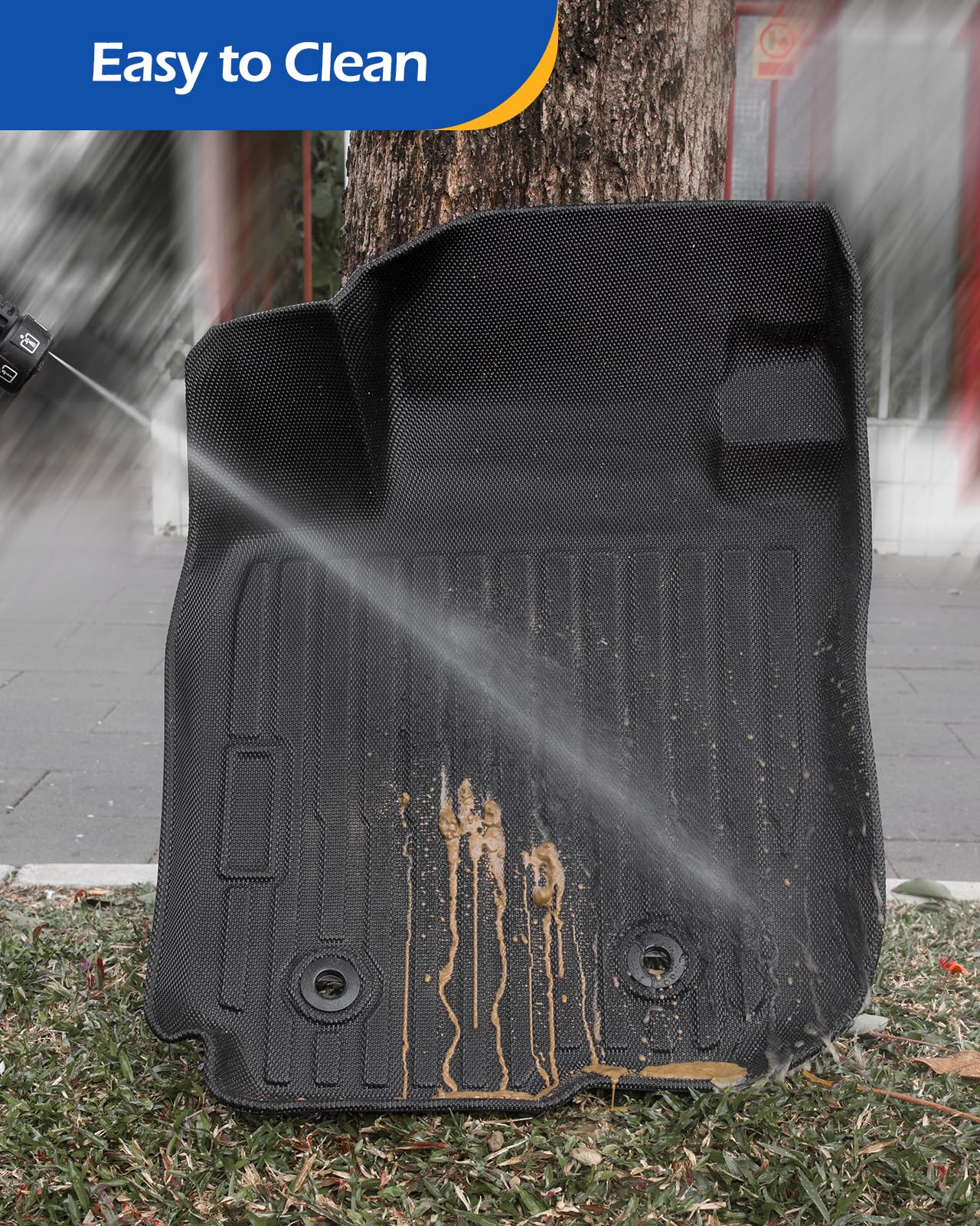 Car Floor Mats for Toyota RAV4 2006 2007 2008 2009 2010 2011 2012 Without 3rd Row Seat All — view 8