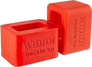 Wididi 2-Pack Car Seat Belt Buckle Holder Buckle Up - Car Seatbelt Guard - Seat Belt Holder - Durable Silicone Material - Car Accessories - Suitable for Kids