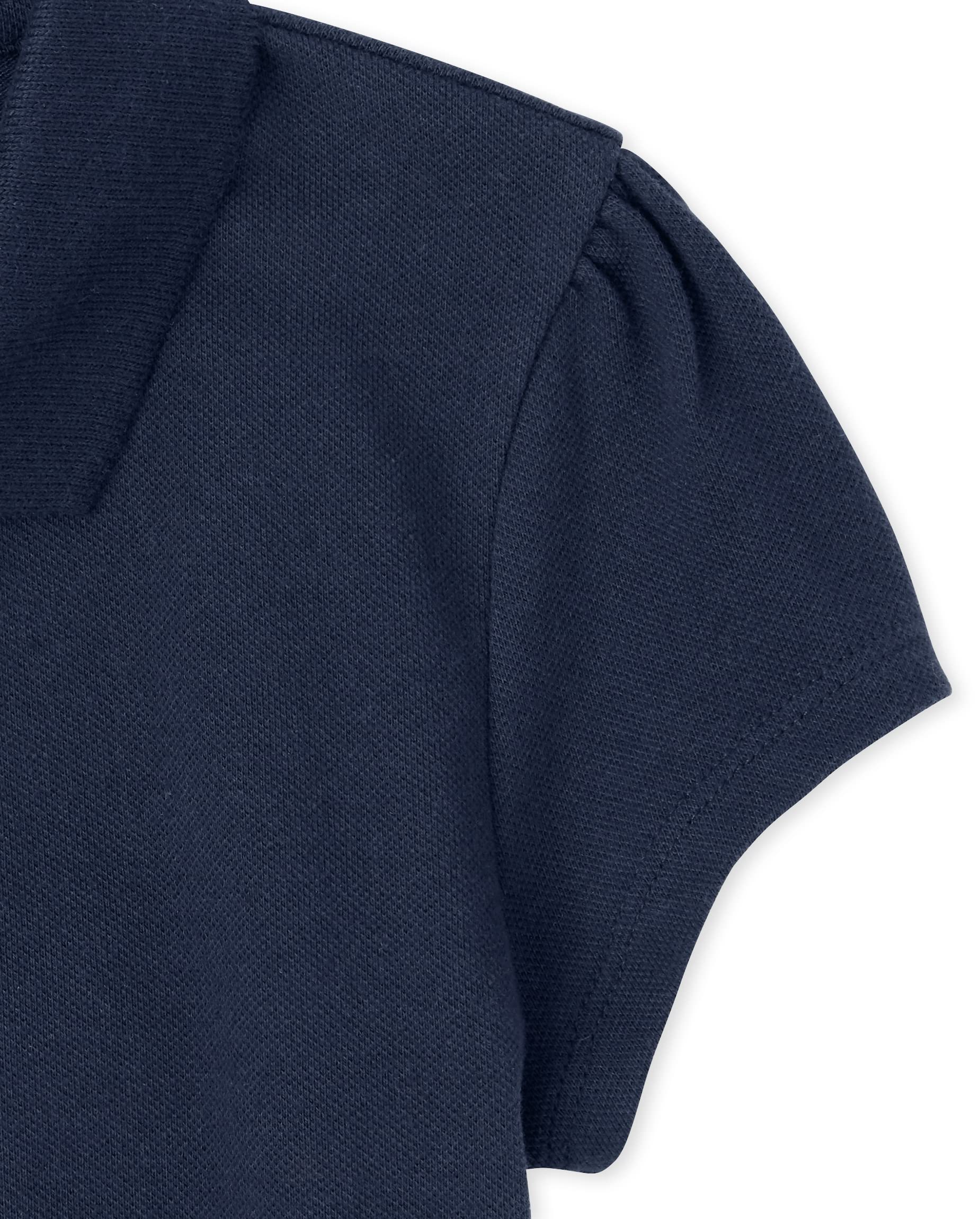 The Children's Place Koszula Dziewczynki Short Sleeve Polo, Pack Of Five