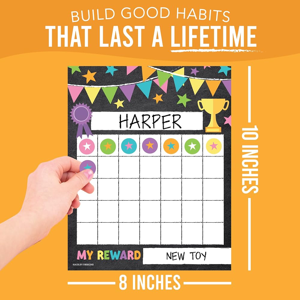 Sticker Chart for Kids Behavior at Home & Classroom Liberia | Ubuy