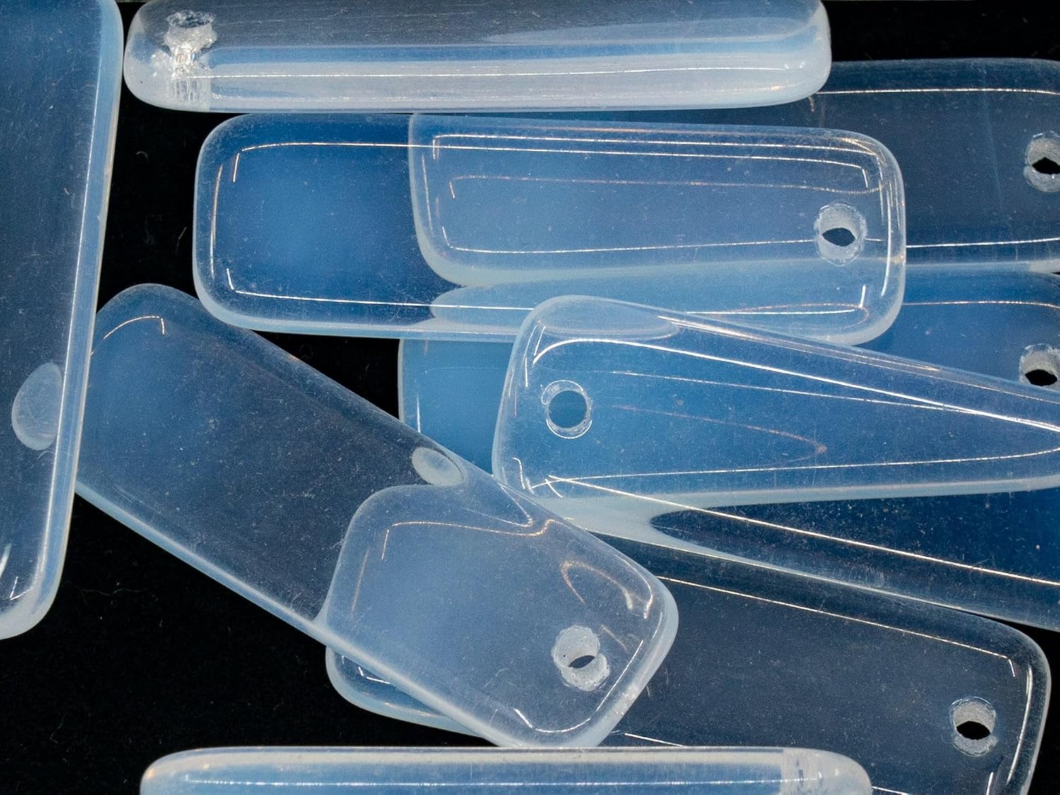 Outlet 50g Cube Beads, 4 x 4 mm, Mix 01, Glass, Czech Republic