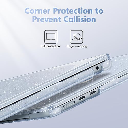 Miniatura 3 de May Chen Funda compatible con M4 MacBook Air de 15 pulgadas 2025 2024 2023 A3241 A3114 M3 A2941 M2 con pantalla Retina líquida y Touch ID, carcasa