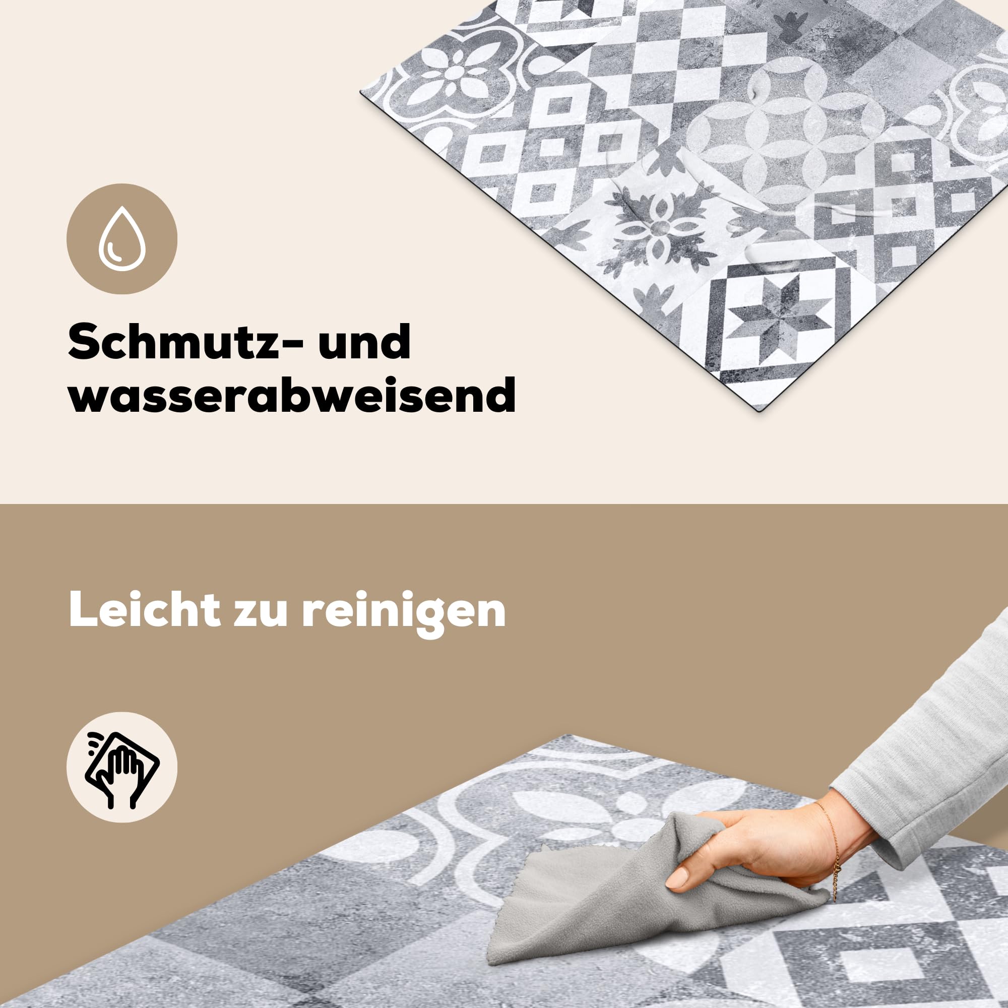 KitchenYeah© Herdabdeckplatte Einteilig Küche Ceranfeld Abdeckplatte – Ansicht 7
