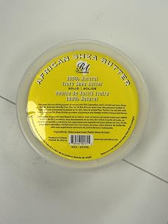 RACosmetics Pure Raw Unrefined African Shea Butter from Ghana - Ivory 8oz | Natural Skin Moisturizer