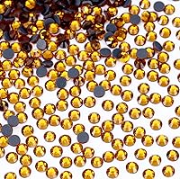 Vista 46 de 1440 piezas de diamantes de imitación termoadhesivos SS20 color púrpura2 con parte posterior plana, gemas de cristal de vidrio para ropa, camisas
