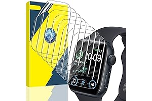 8 Pack Screen Protector Compatible for Apple Watch 44mm