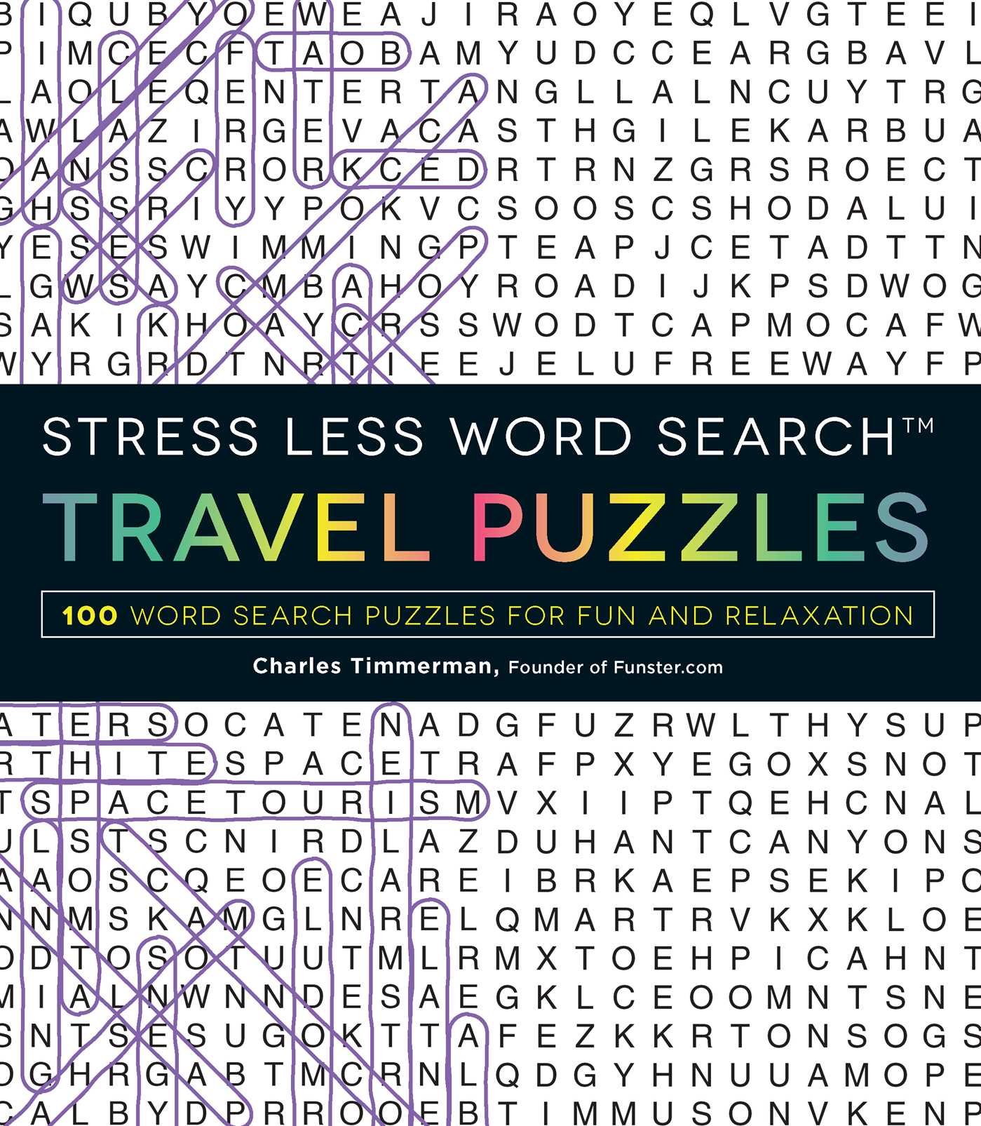 Adams Media Corporation Stress Less Word Search - Travel Puzzles: 100 Word Search Puzzles For Fun And Relaxation