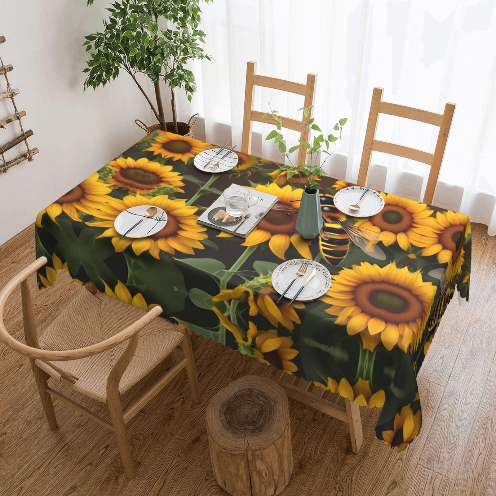 Nappe rectangulaire tissu pour pique-nique et repas en plein air