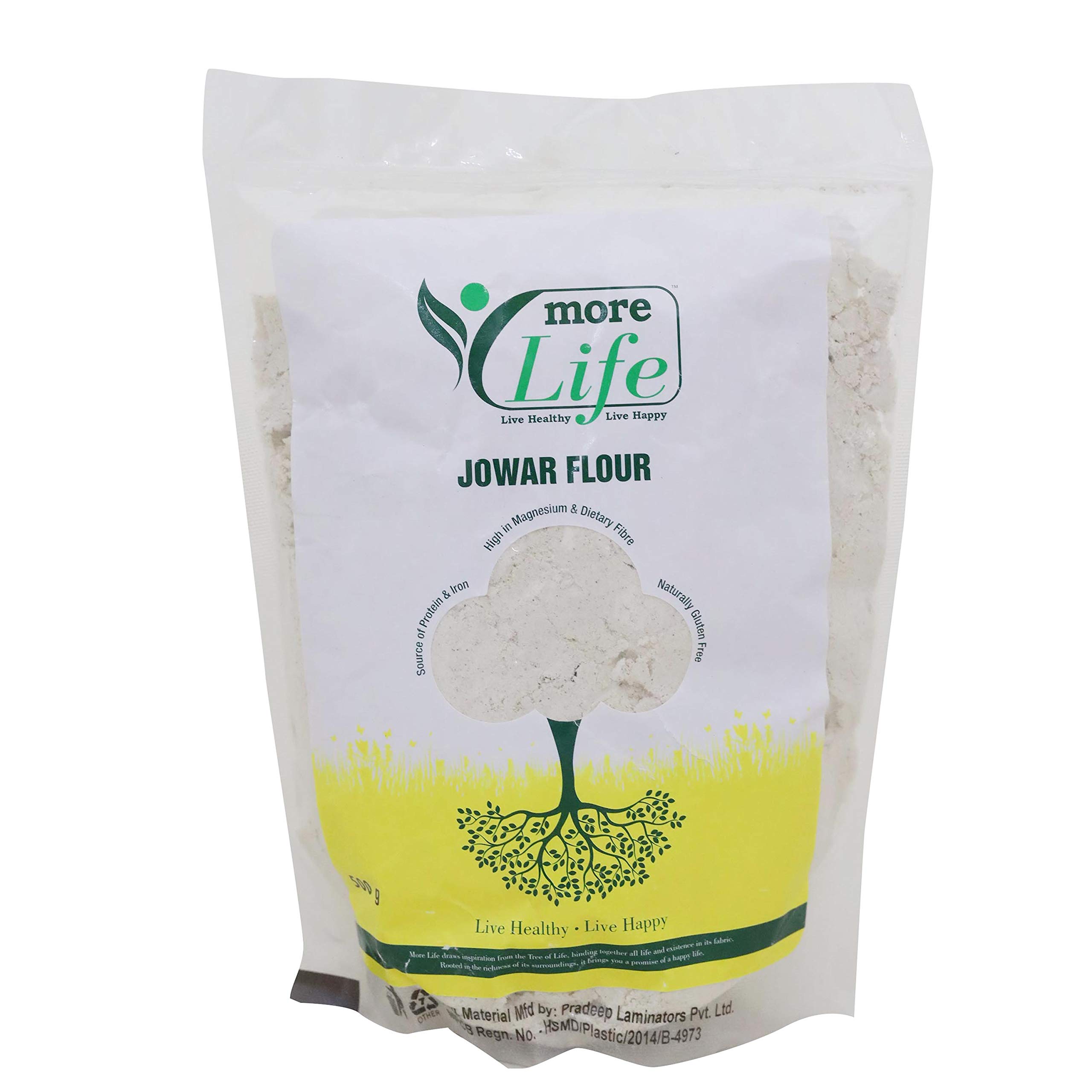 Life More - Jowar Flour, 500 Gm (B07KJMR3GG) Amazon Price History, Amazon Price Tracker