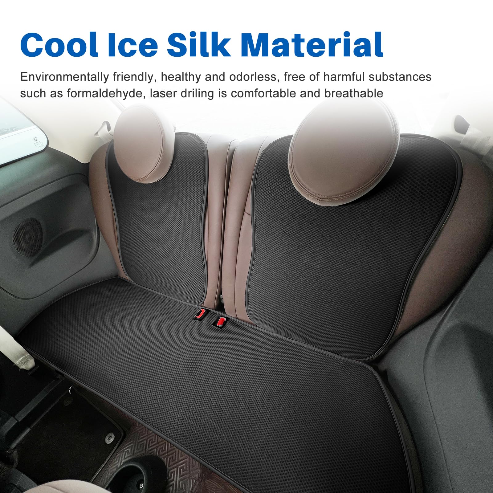 Amazon | KUNGKIC フィアット Fiat 500 専用 後部座席 背中 座席シート  